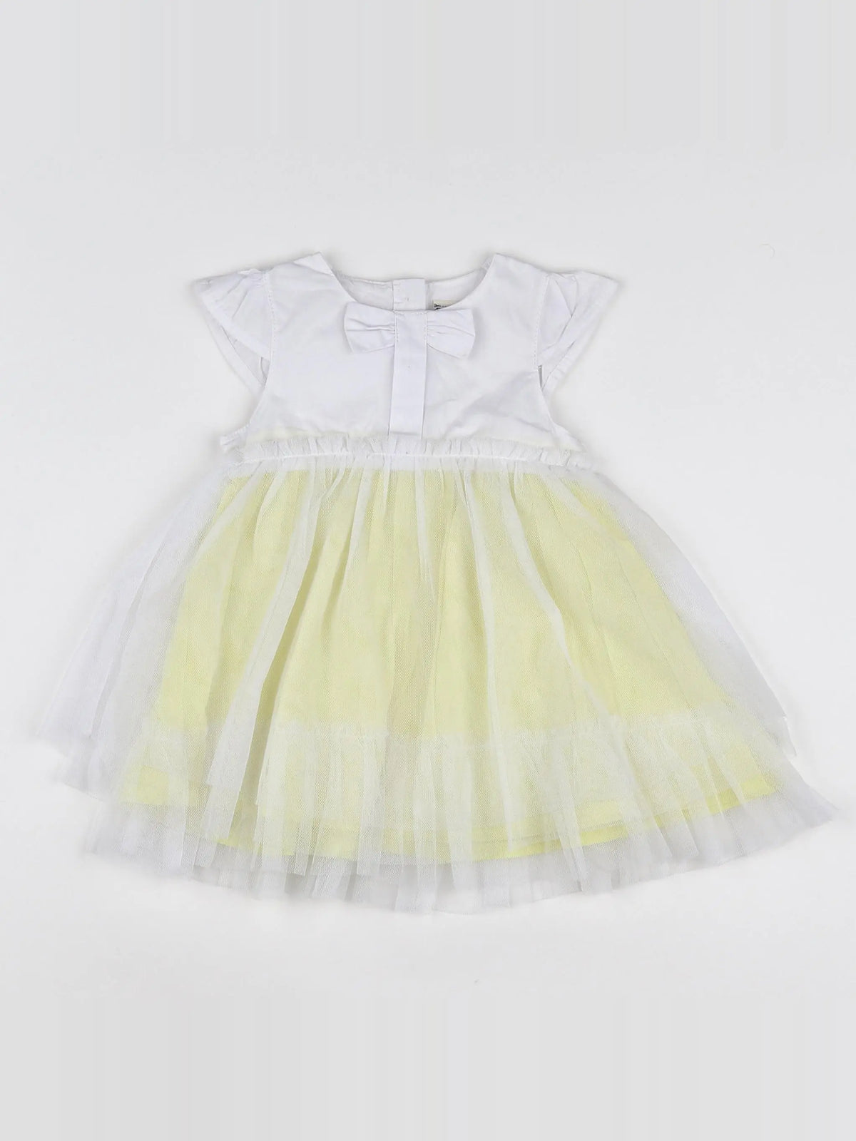 Tape à l'oeil - robe blanc - 6 mois