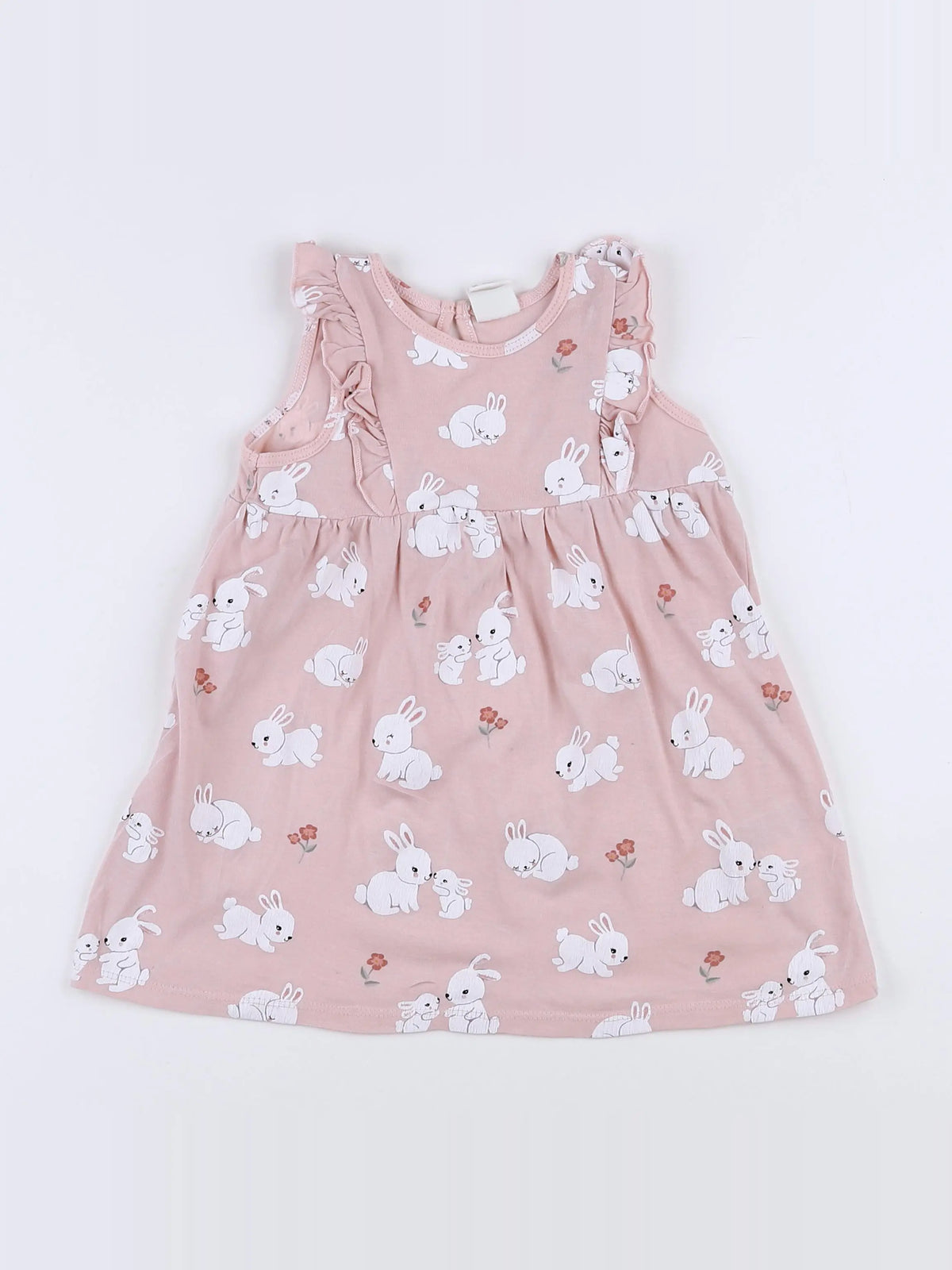 H&M - robe rose - 9/12 mois