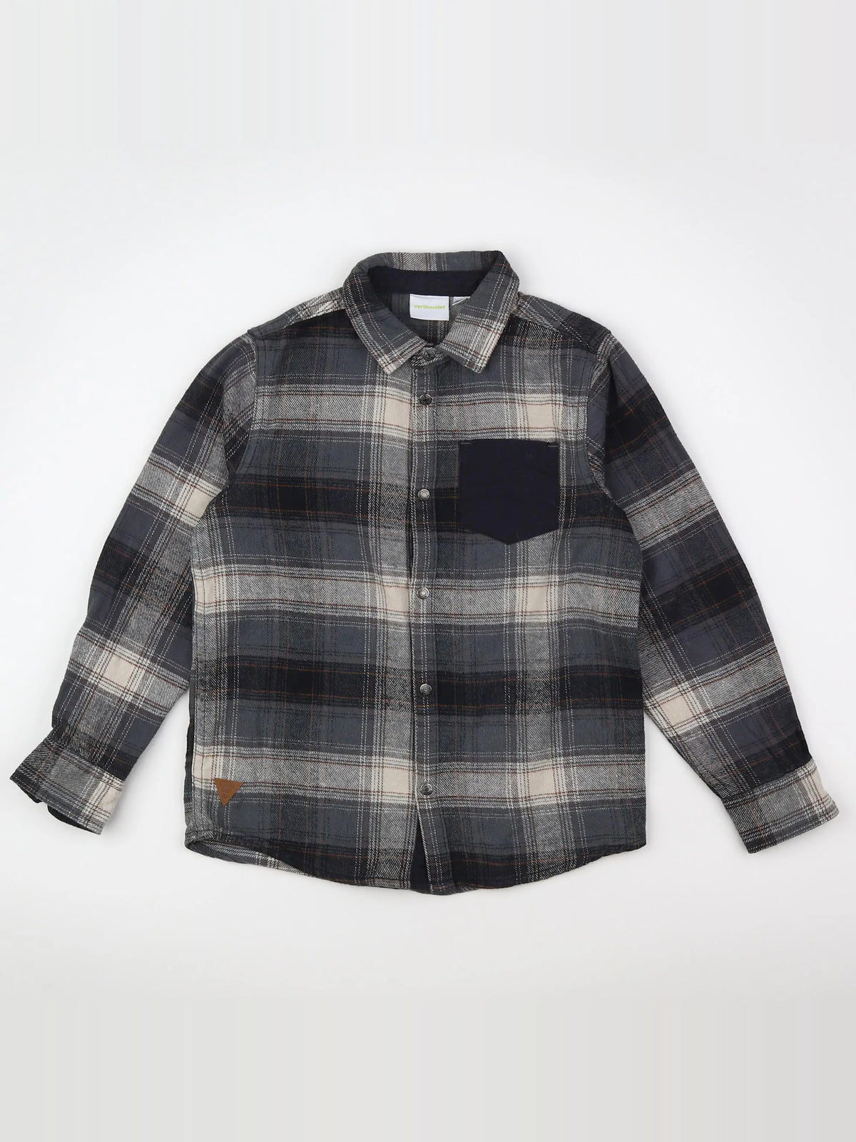 Vertbaudet - chemise multicolore - 8 ans