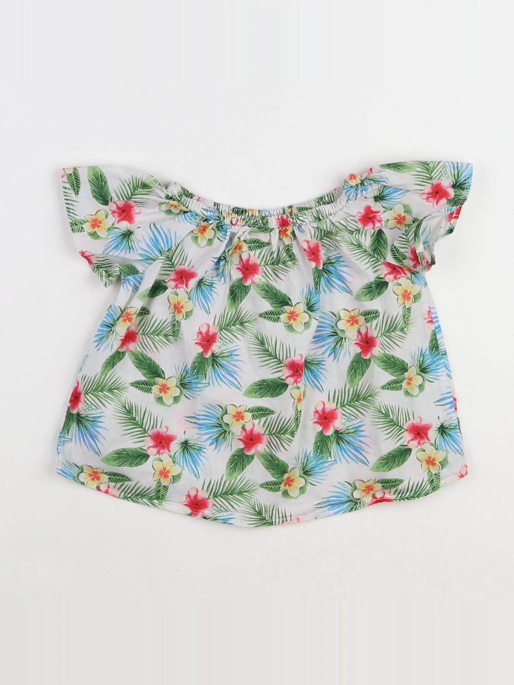 Zara - blouse multicolore - 9/12 mois