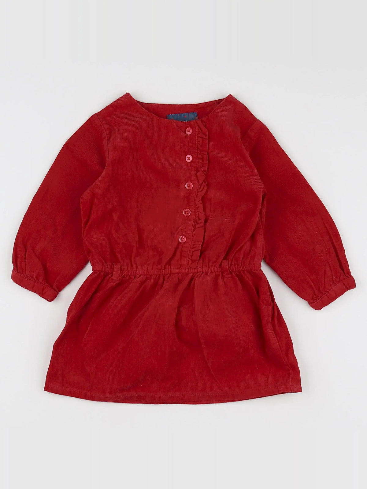 Tape à l'oeil - robe rouge - 12 mois