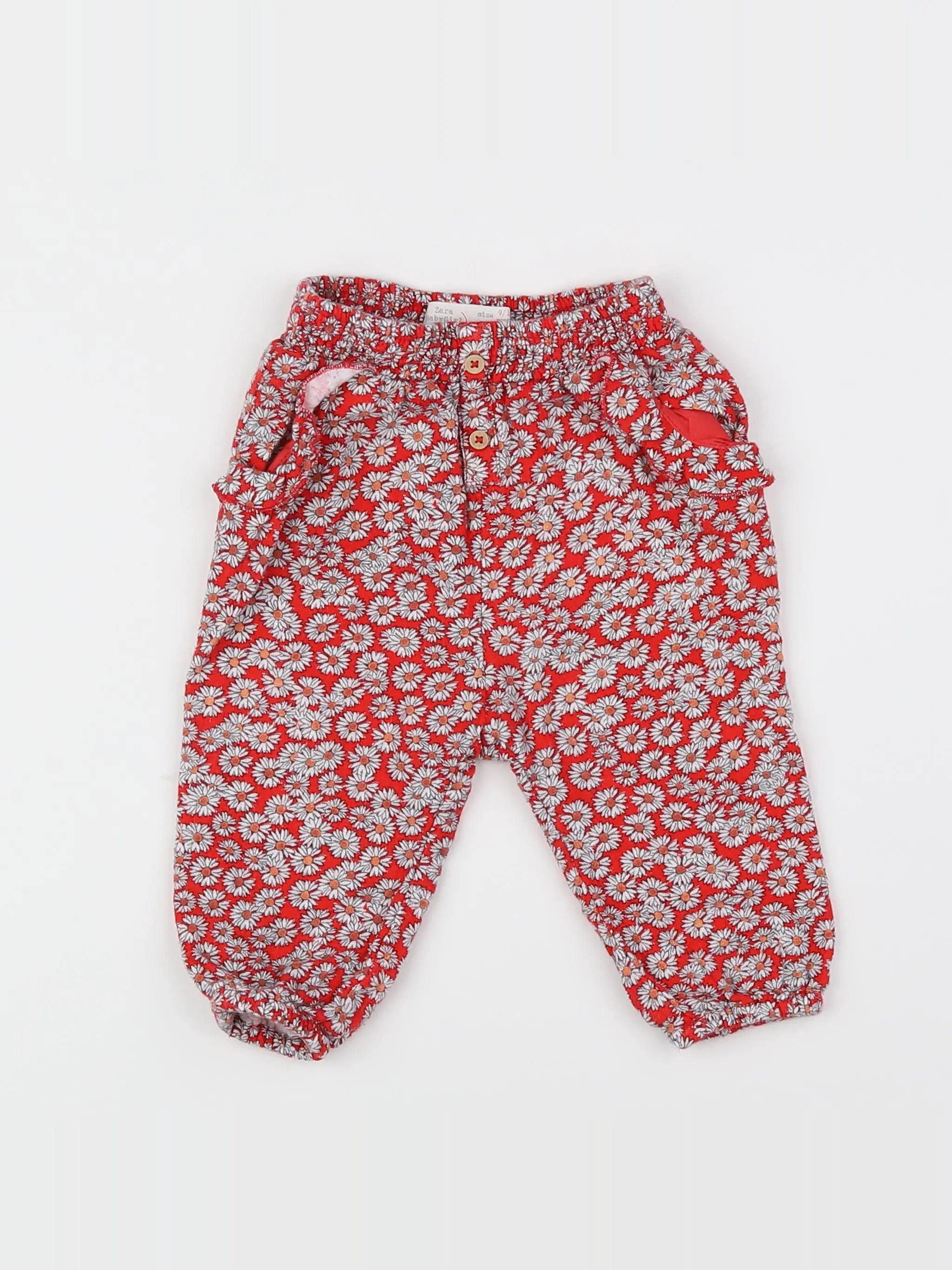 Zara - pantalon multicolore - 9/12 mois