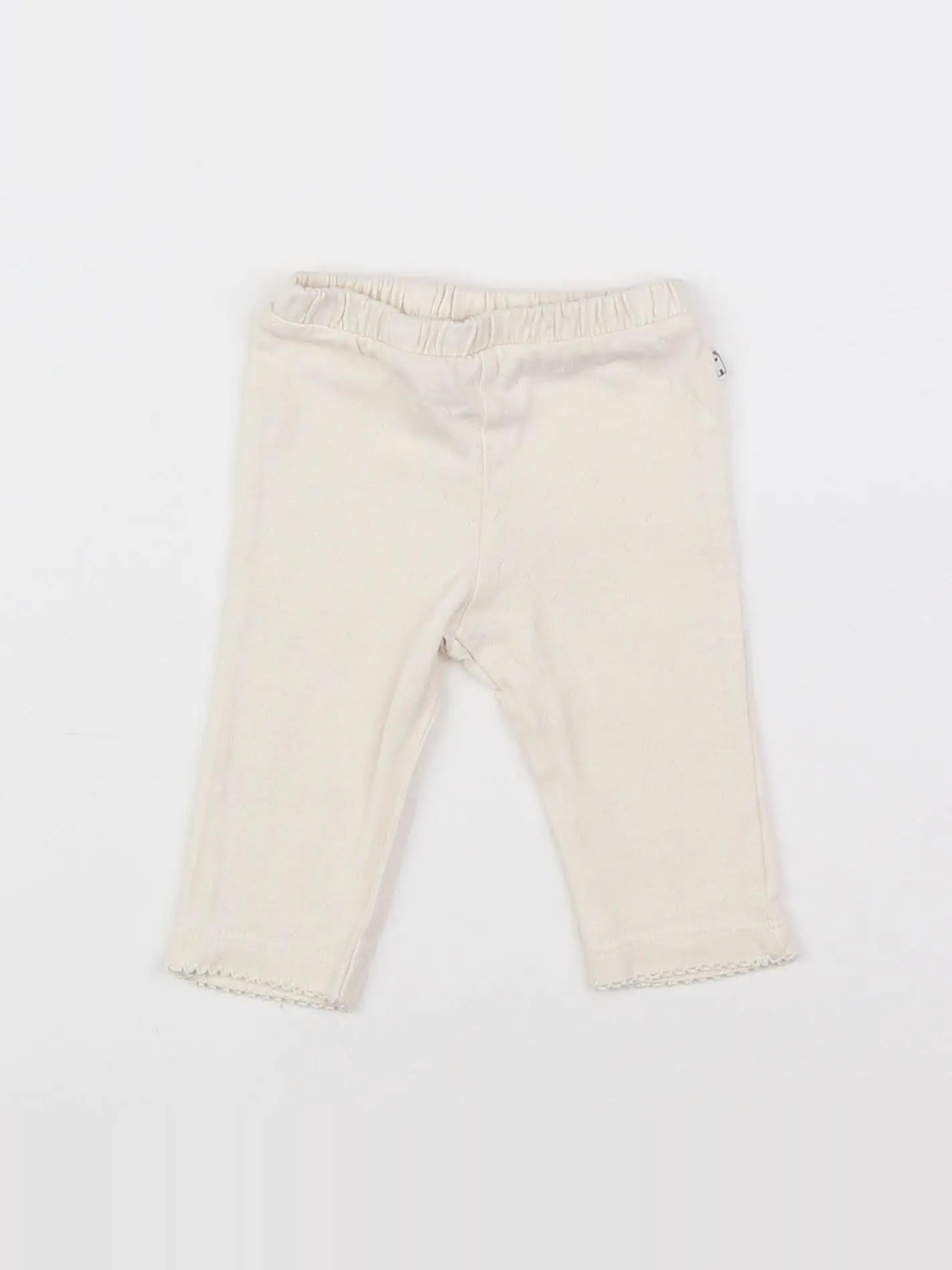 Tape à l'oeil - legging blanc - 3 mois