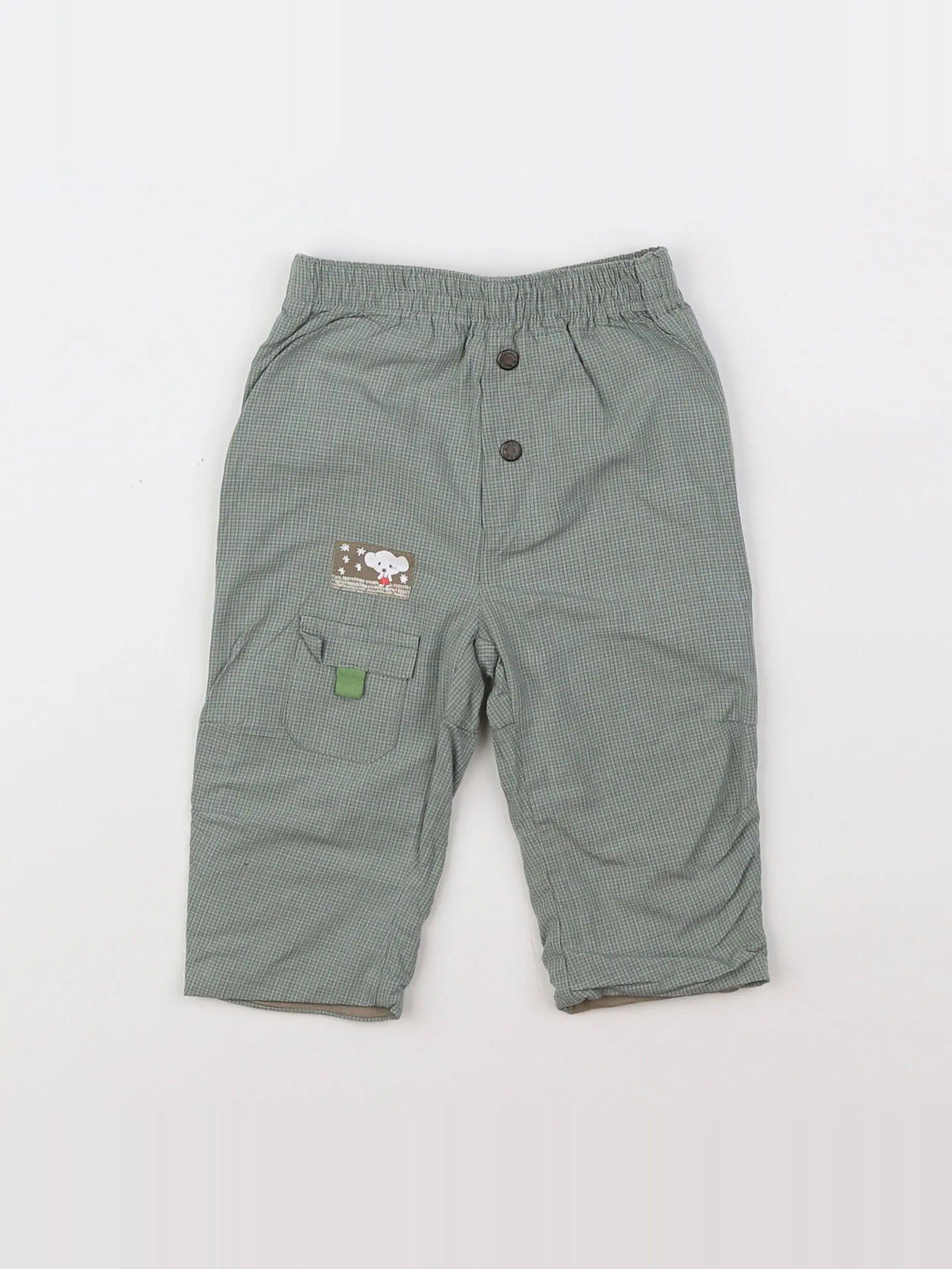 Catimini - pantalon vert - 6 mois