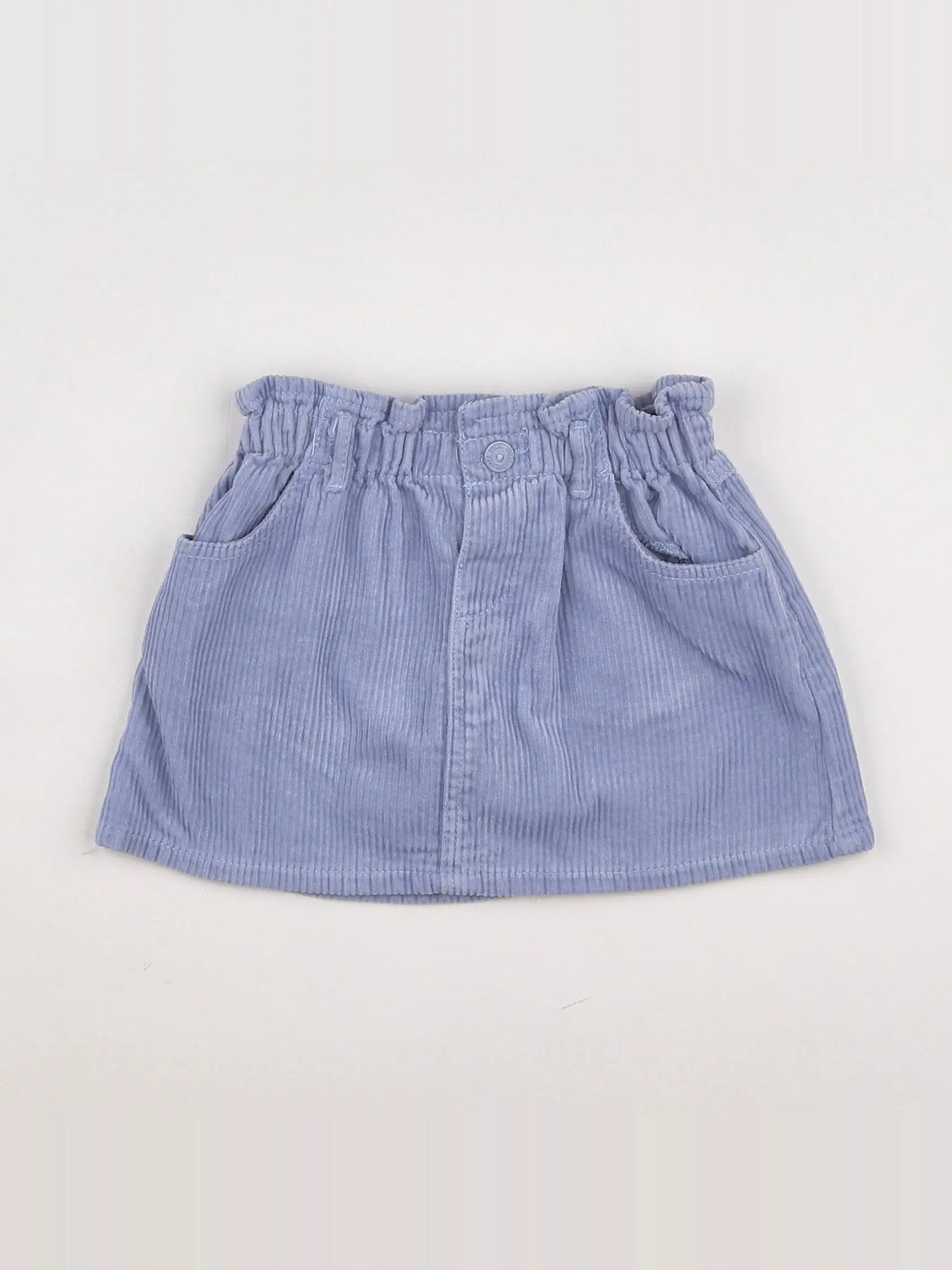 Zara - jupe bleu - 12/18 mois