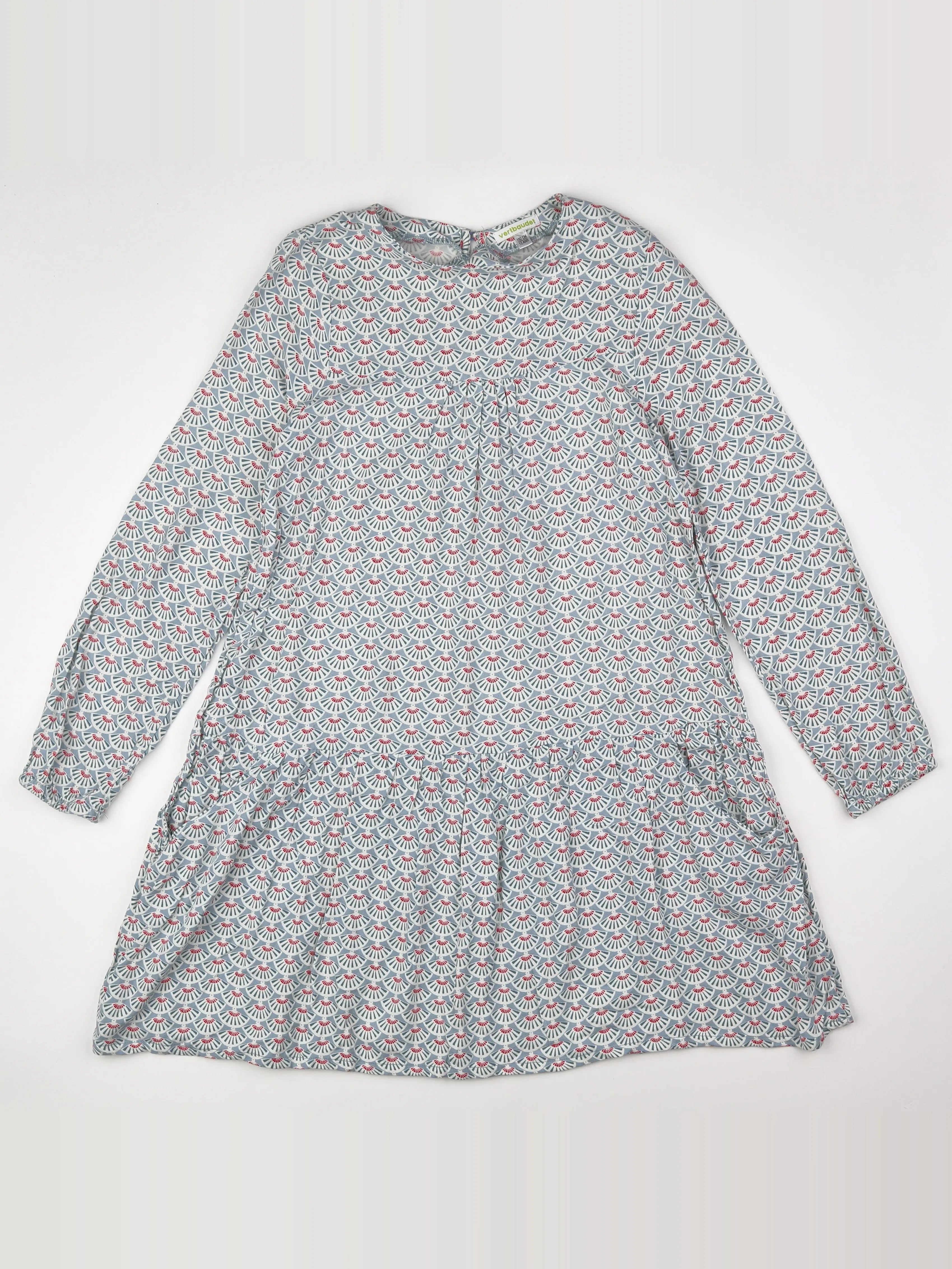 Vertbaudet - robe multicolore - 12 ans