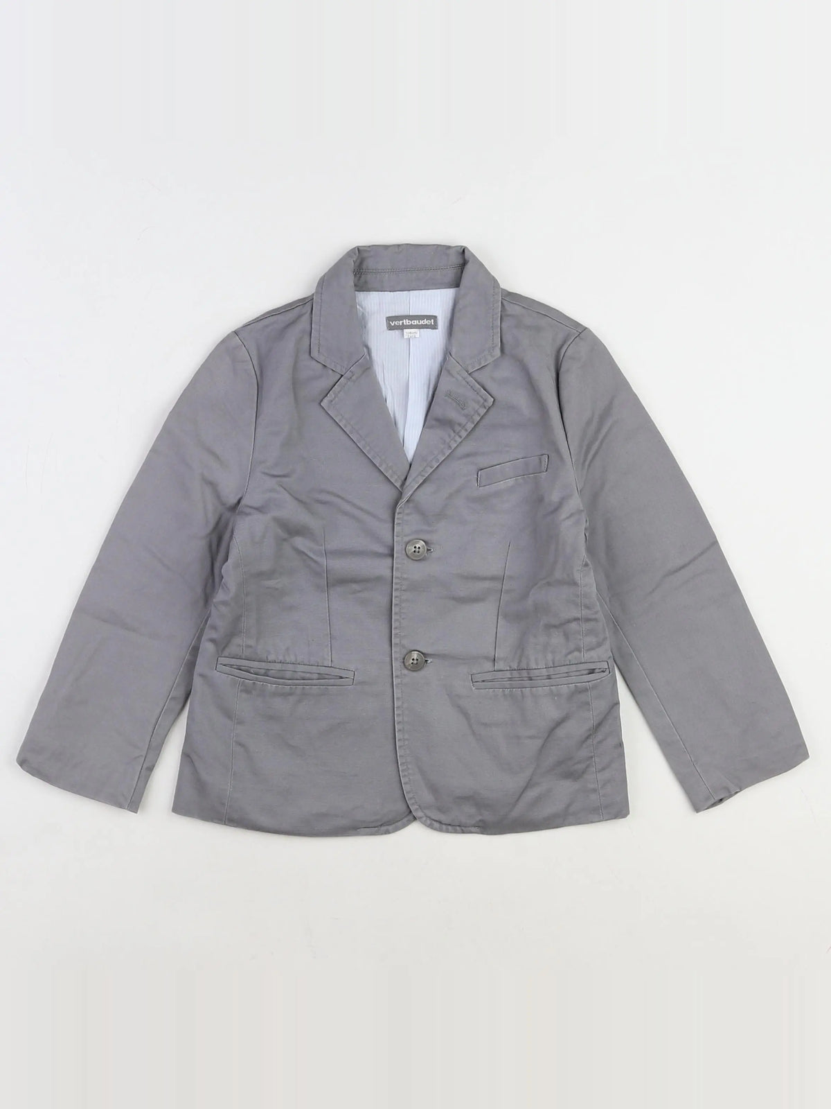 Vertbaudet - veste gris - 5 ans