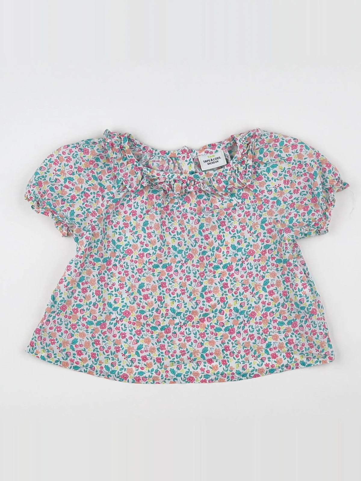 Tape à l'oeil - blouse multicolore - 6 mois