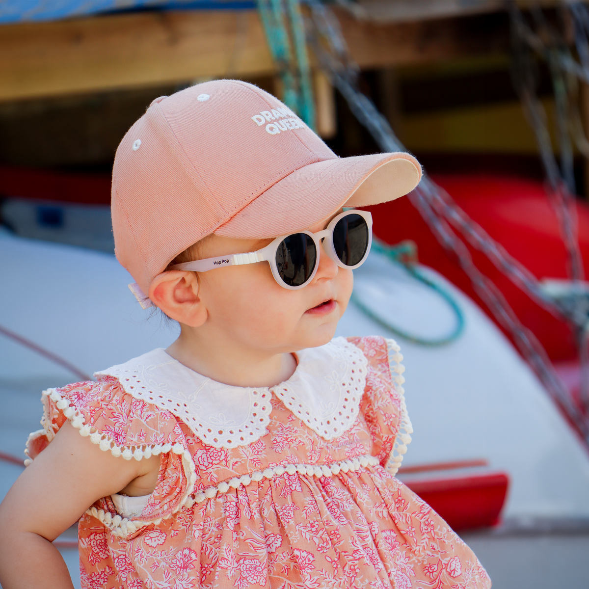 Lunettes de soleil bébé FLEX crème protection UV 100%