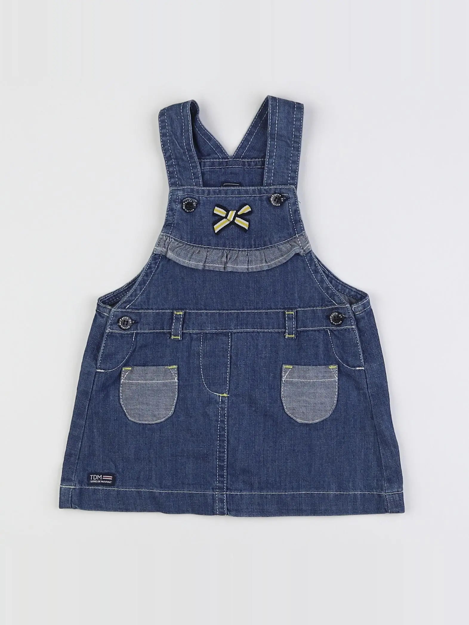 Terre de marins - robe bleu - 6 mois