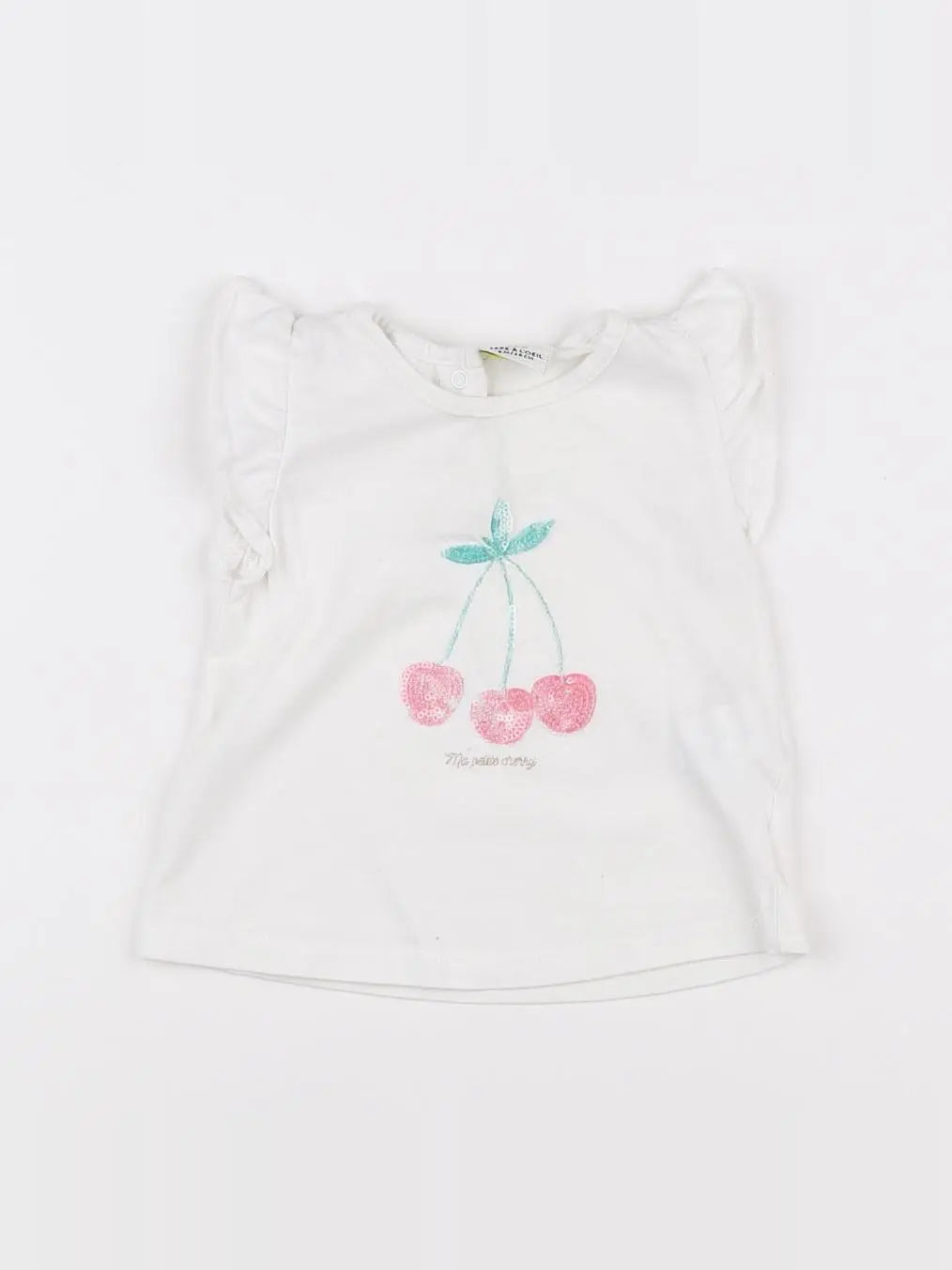 Tape à l'oeil - tee-shirt blanc - 6 mois