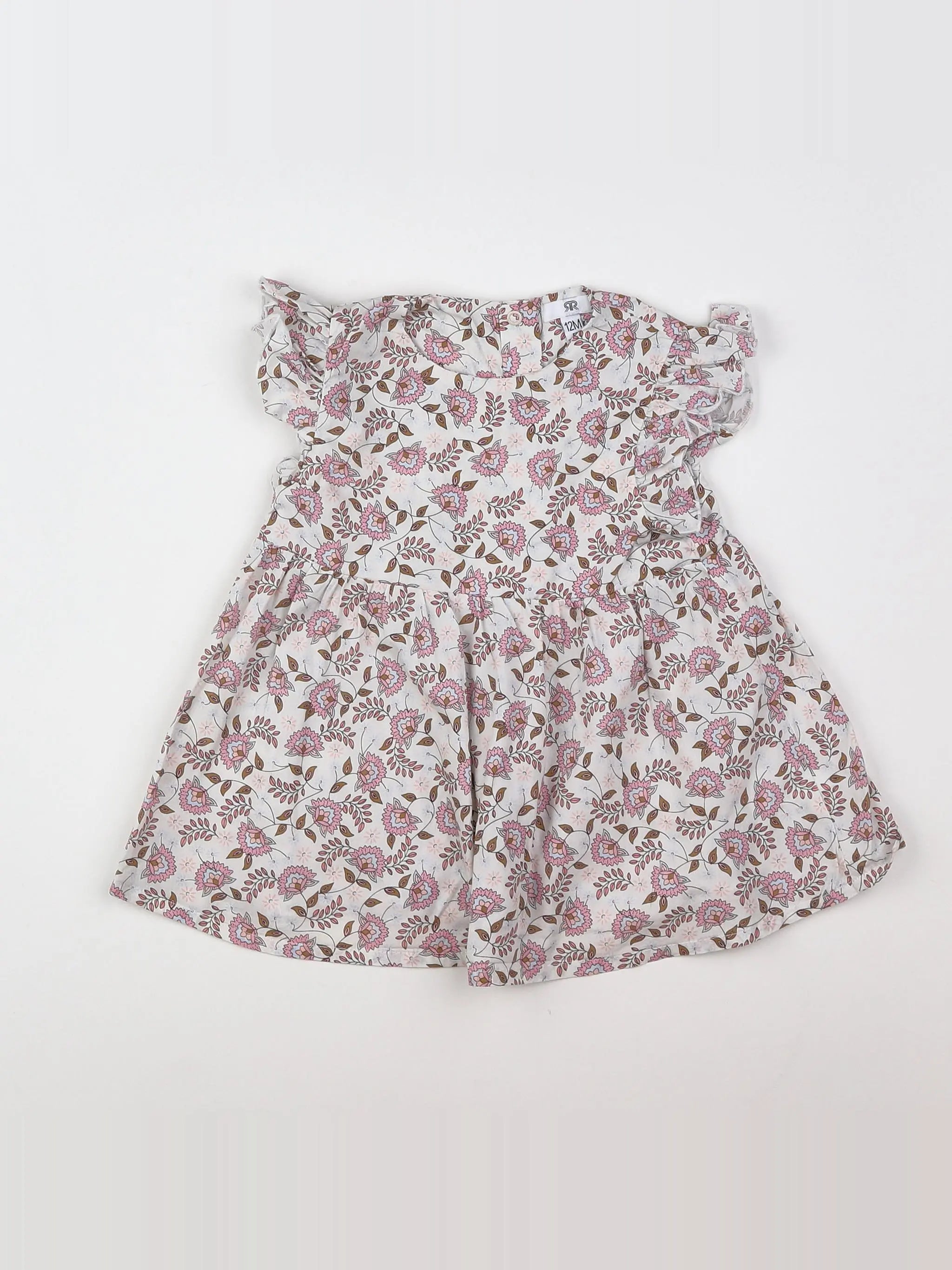 La Redoute - blouse rose - 12 mois
