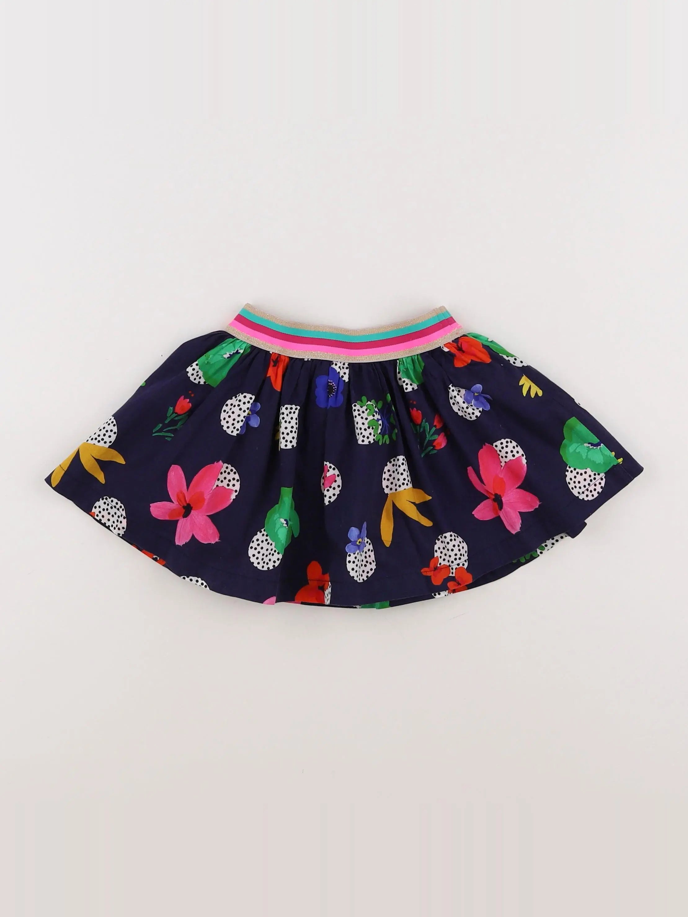 Catimini - jupe multicolore - 12 mois