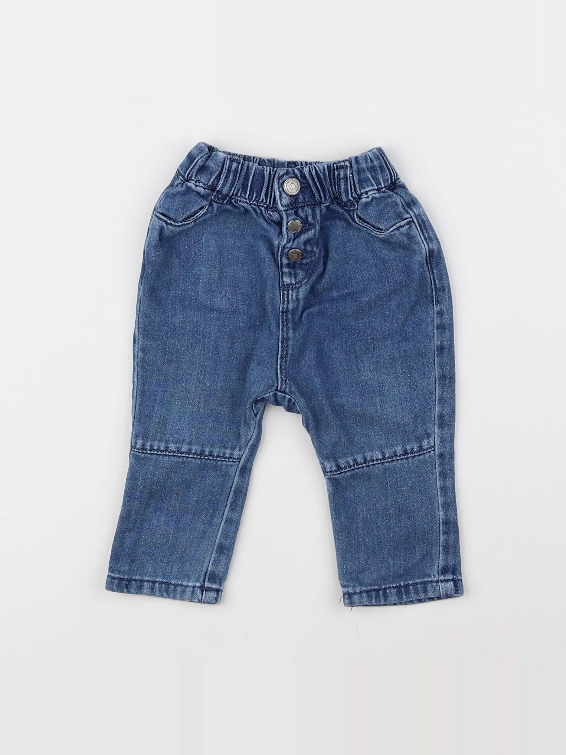 Tape à l'oeil - jegging bleu - 6 mois