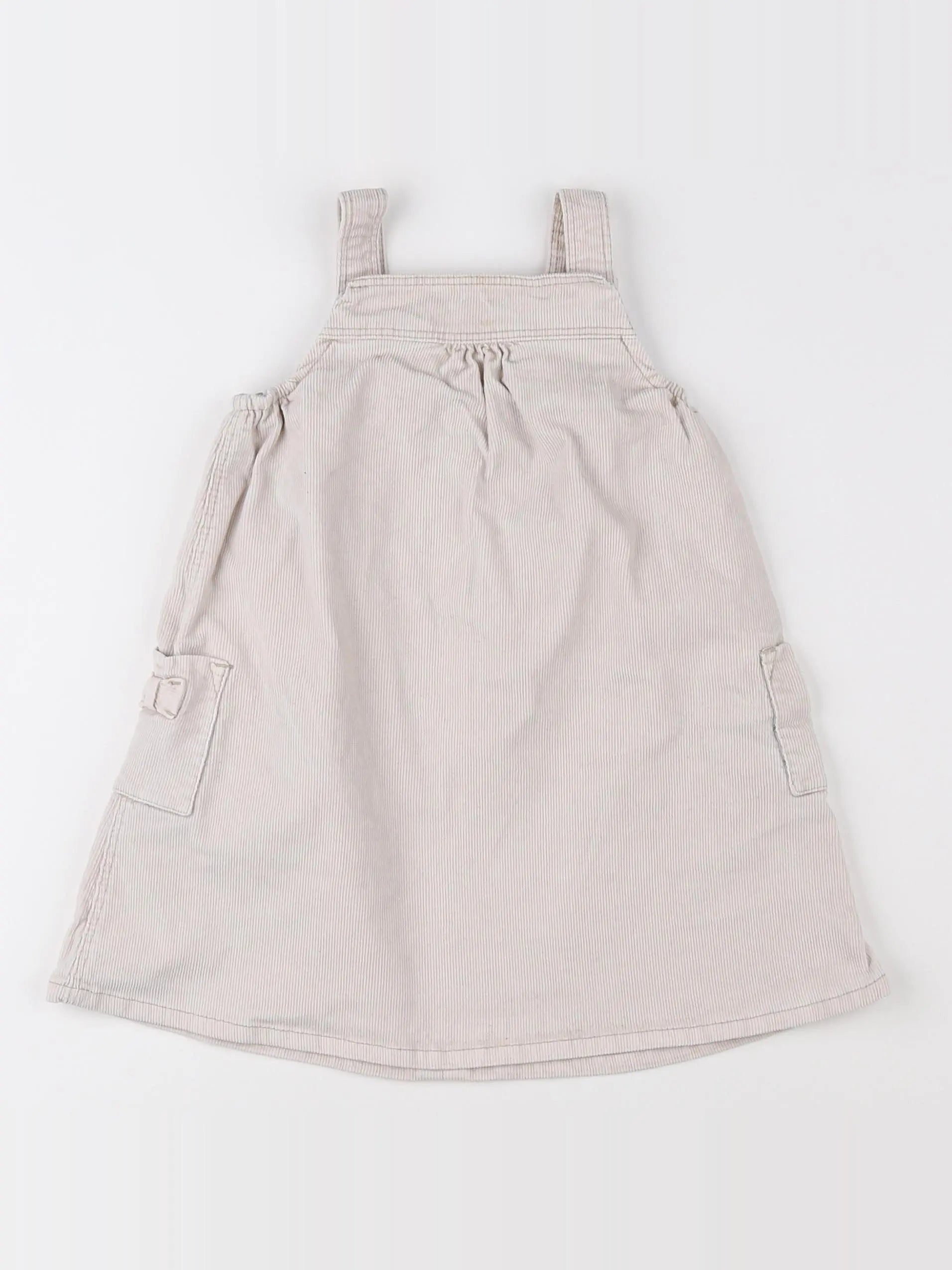 Petit Bateau - robe beige - 12 mois