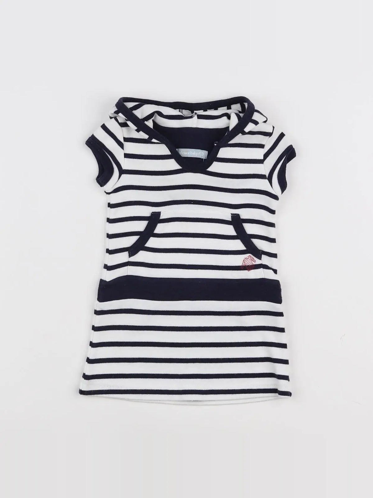 Armor Lux - robe blanc, bleu - 6 mois