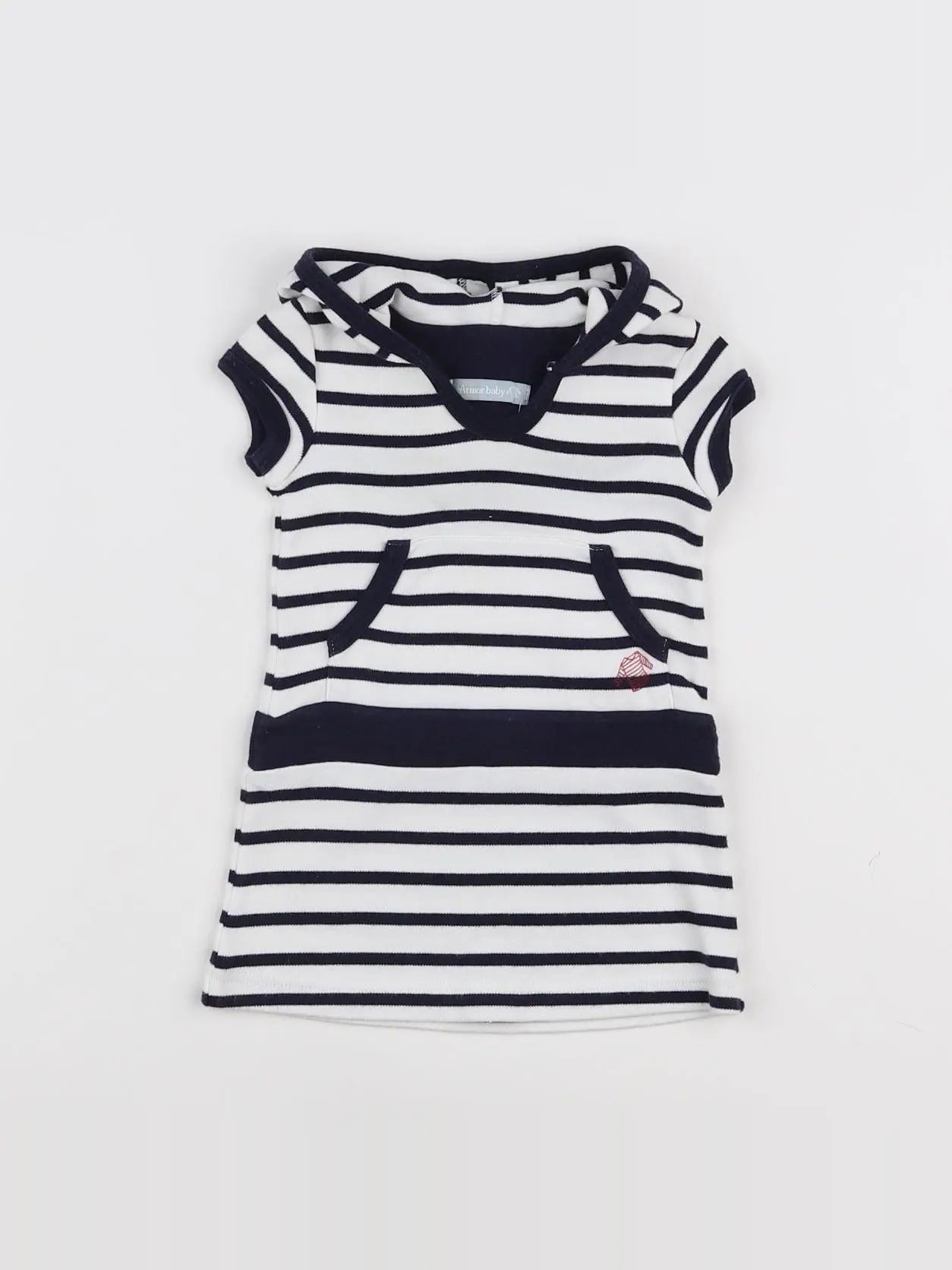 Armor Lux - robe blanc, bleu - 6 mois