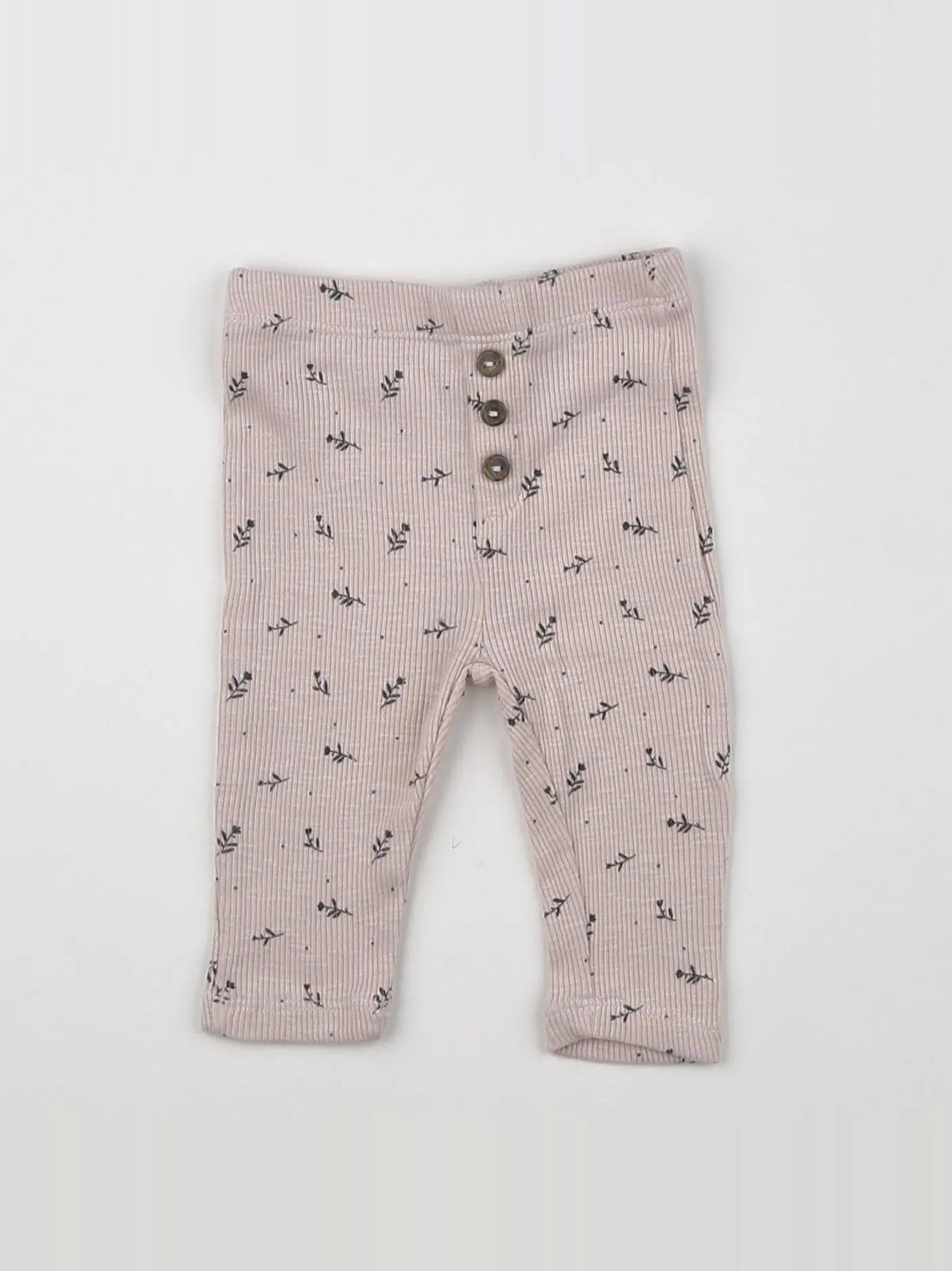 Vertbaudet - legging rose - 3 mois