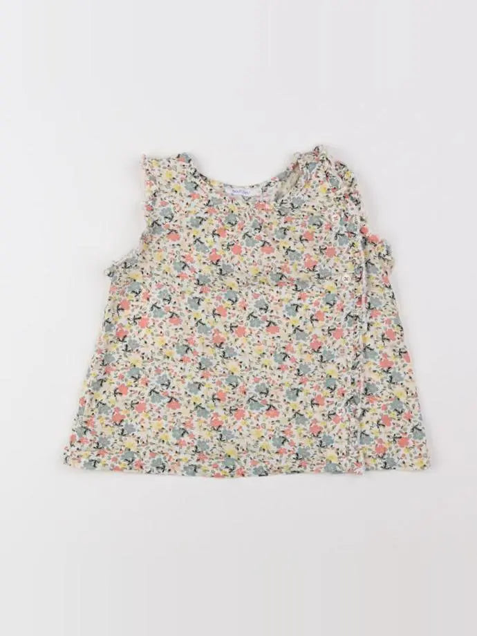 Boutchou - blouse multicolore - 12 mois