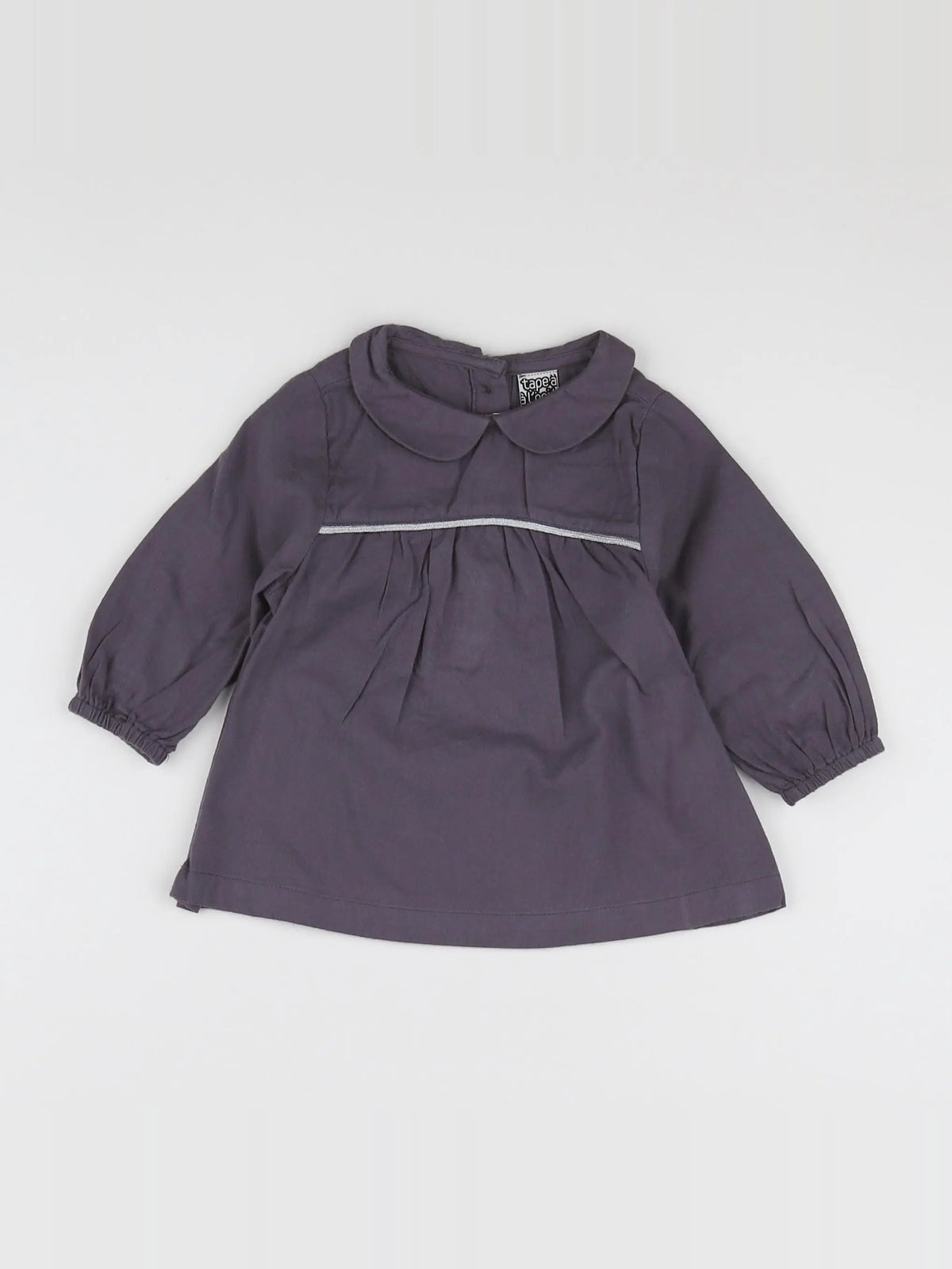 Tape à l'oeil - robe gris - 6 mois