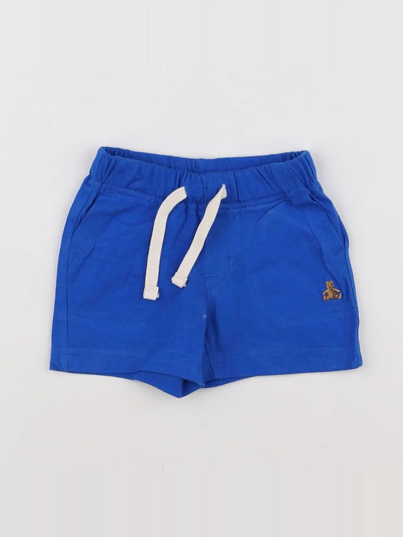 GAP - short bleu - 3/6 mois