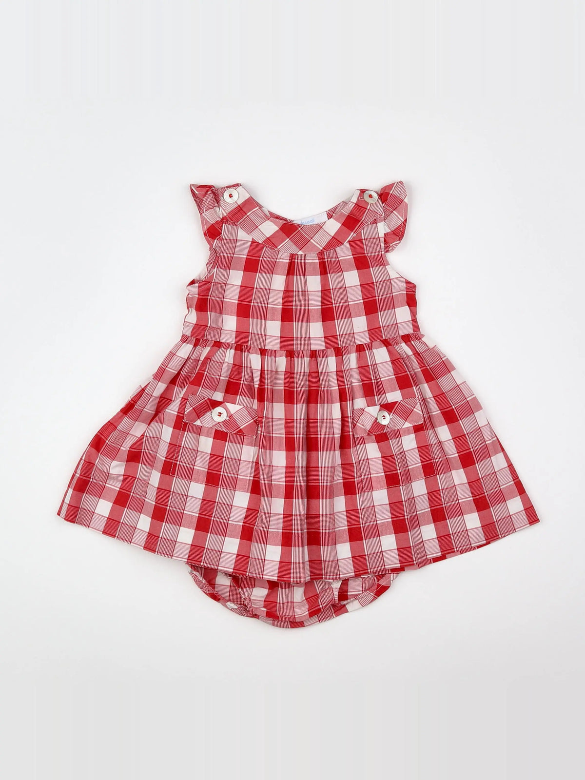 Jacadi - robe rouge - 6 mois