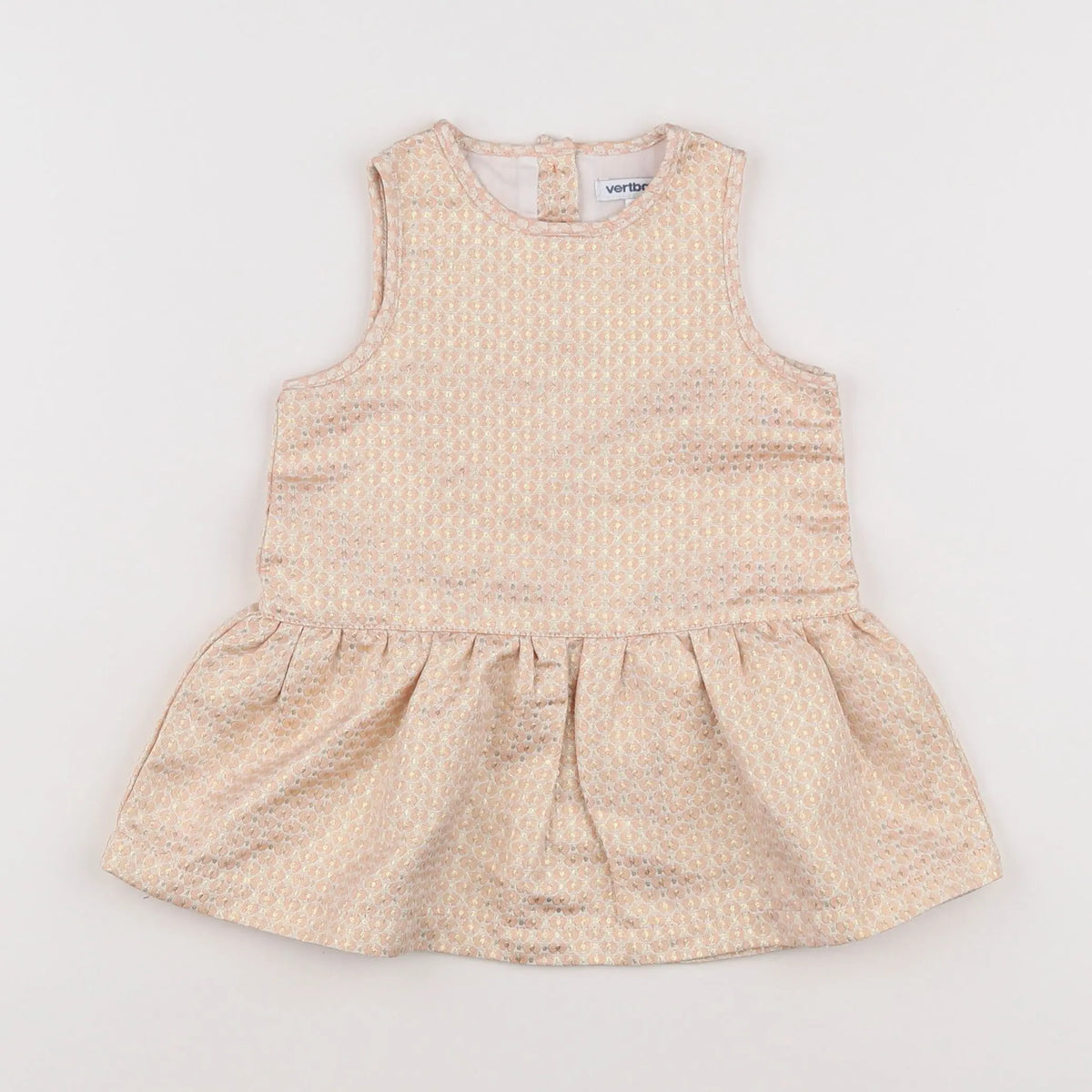 Vertbaudet - robe rose - 12 mois