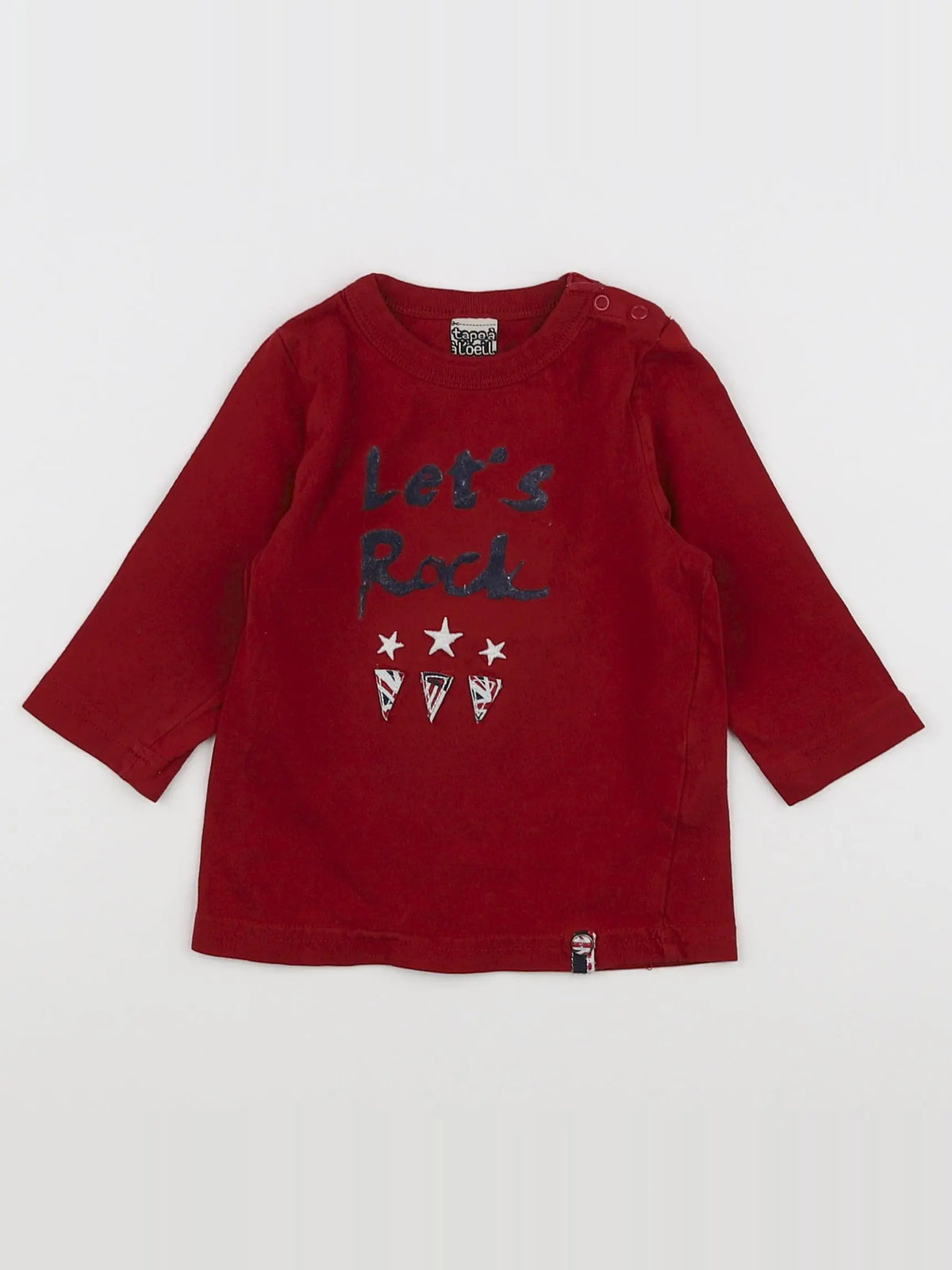 Tape à l'oeil - tee-shirt rouge - 9 mois