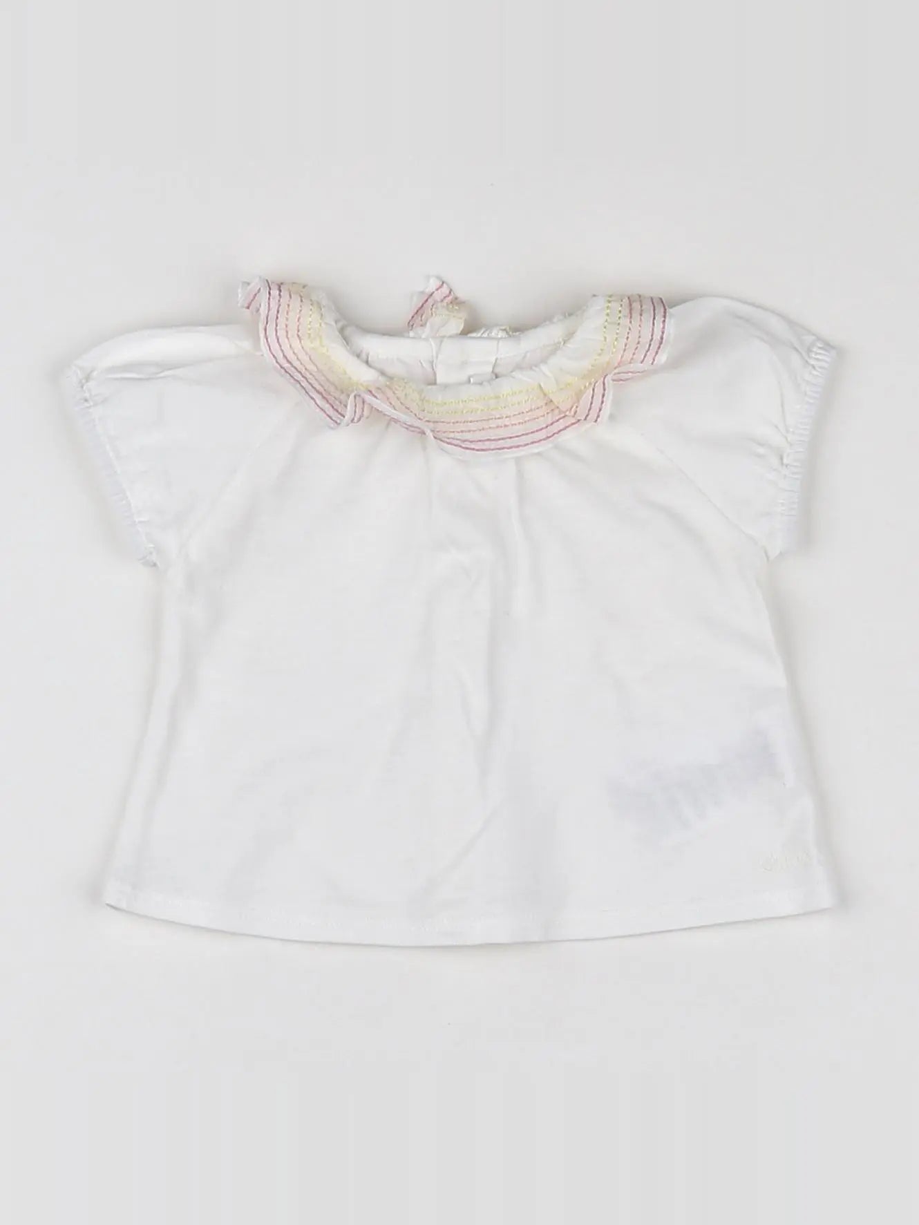 Chloé - blouse blanc - 1 mois