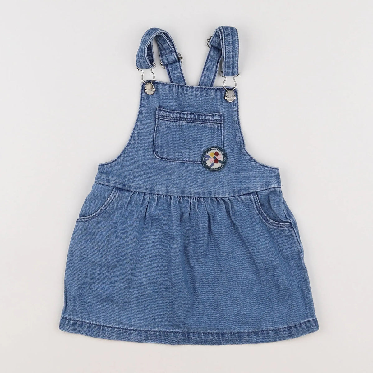 Vertbaudet - robe bleu - 2 ans