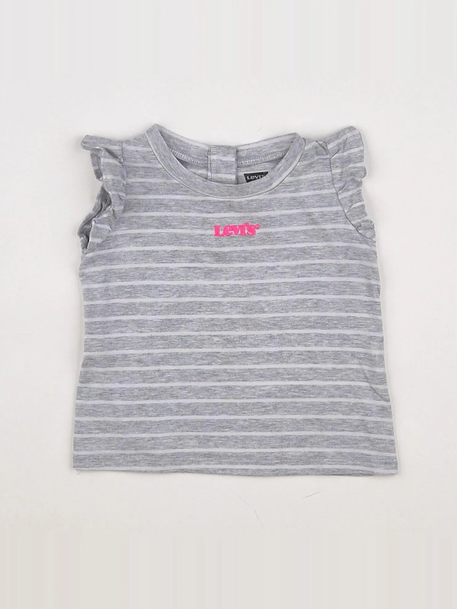 Levi's - tee-shirt blanc, gris - 12 mois