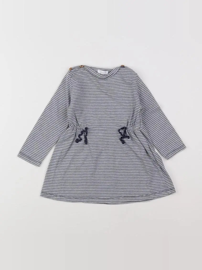 Absorba - robe bleu, blanc - 18 mois