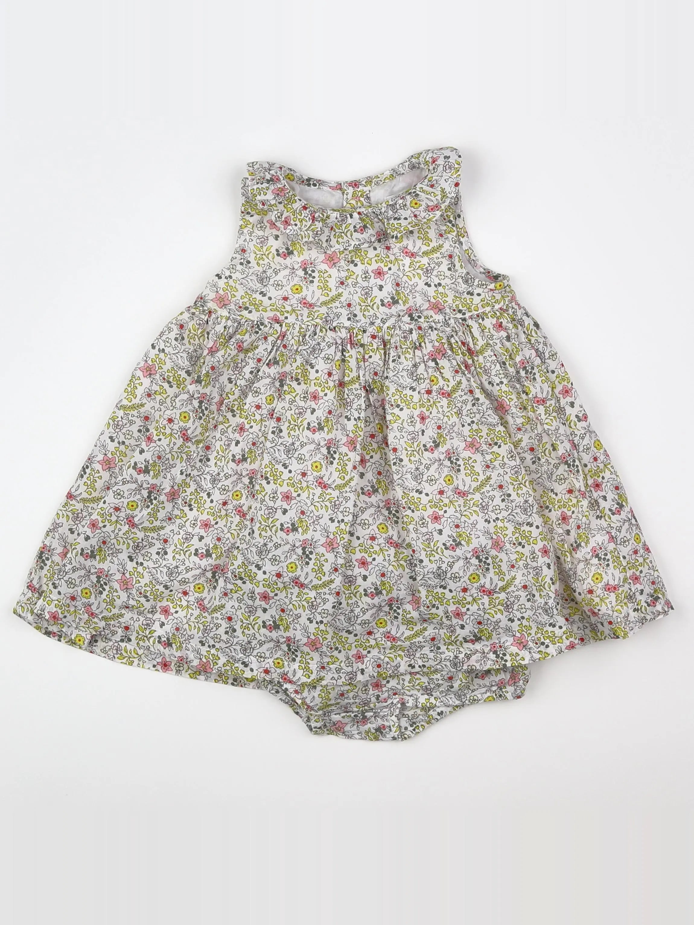 Boutchou - robe multicolore - 6 mois