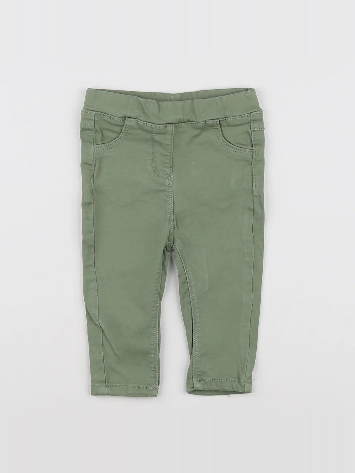Tape à l'oeil - jegging vert - 6 mois