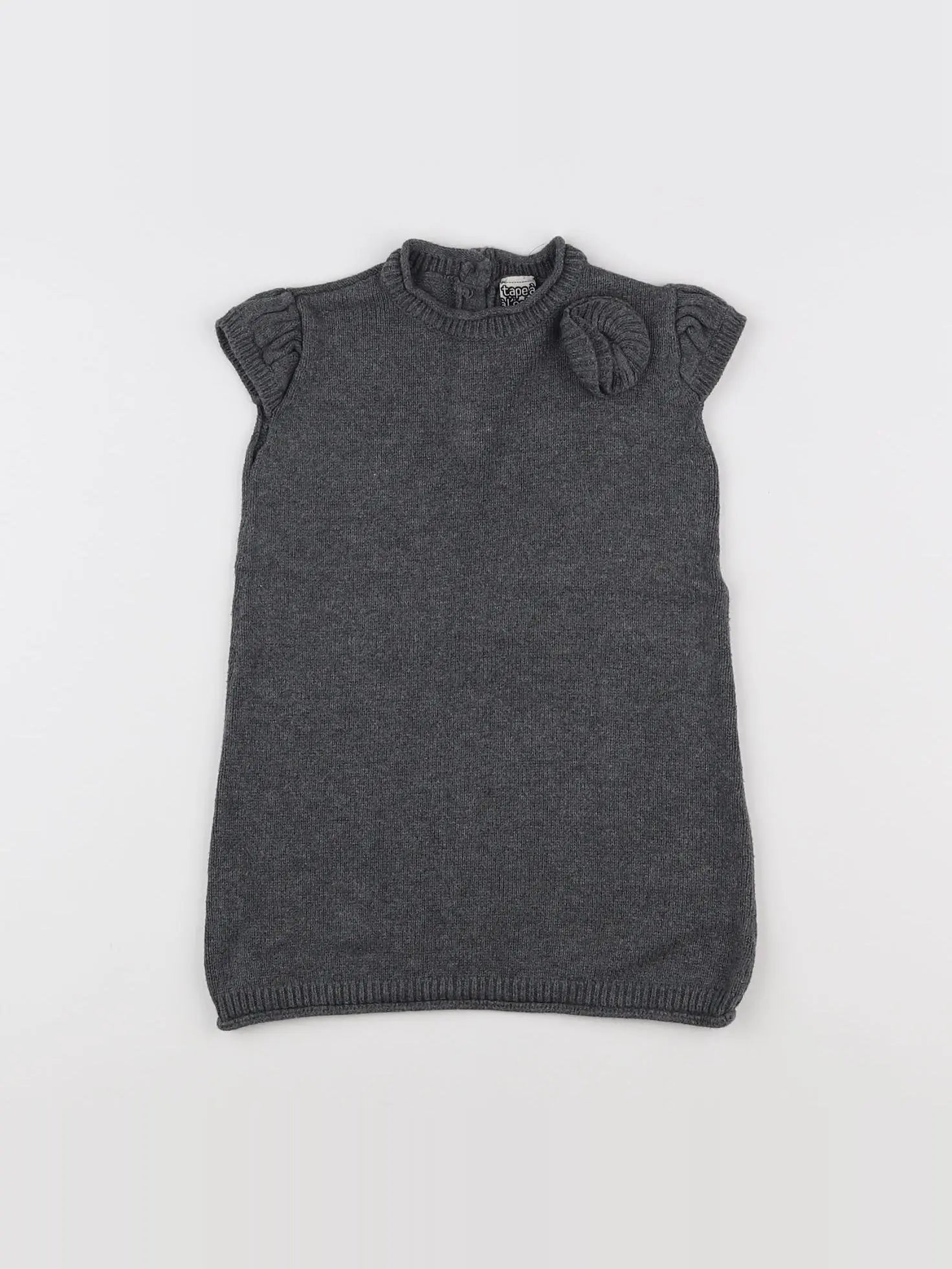 Tape à l'oeil - robe gris - 18 mois