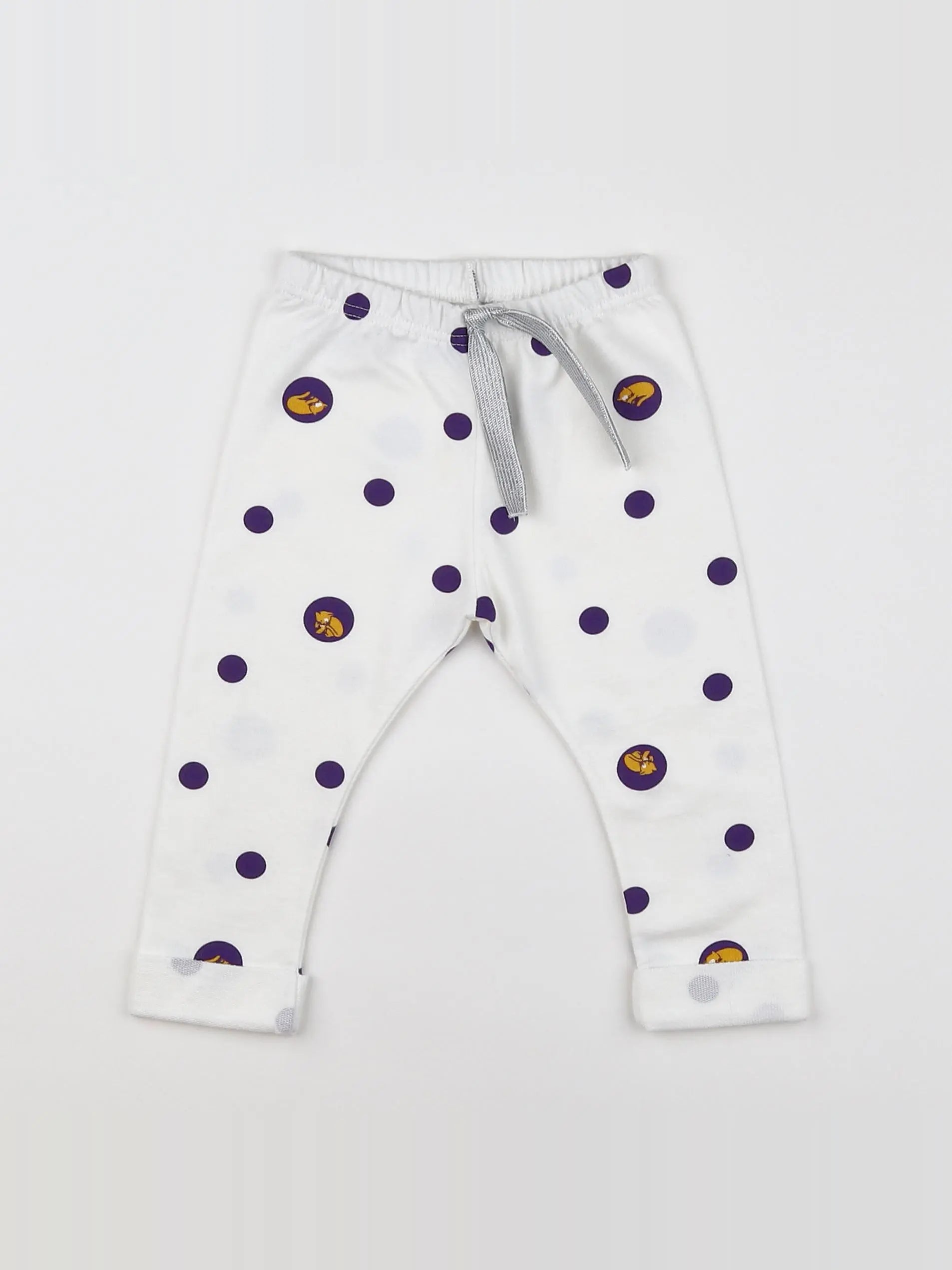 Petit Bateau - jogging blanc - 12 mois