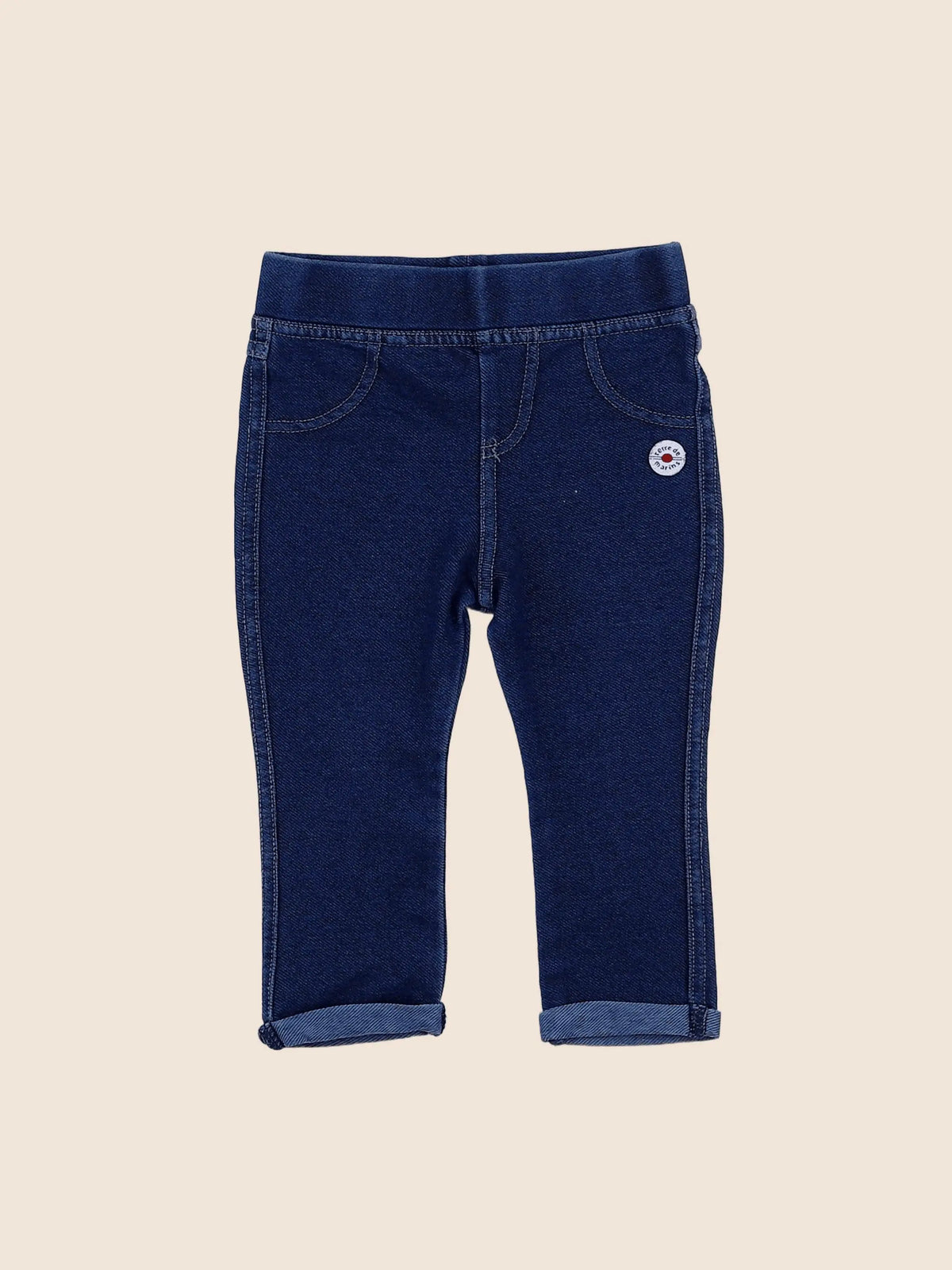 Terre de marins - jegging bleu - 9 mois
