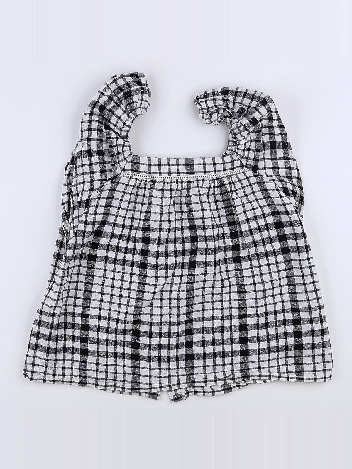 El Corte Inglés  - blouse blanc, noir - 11/12 ans