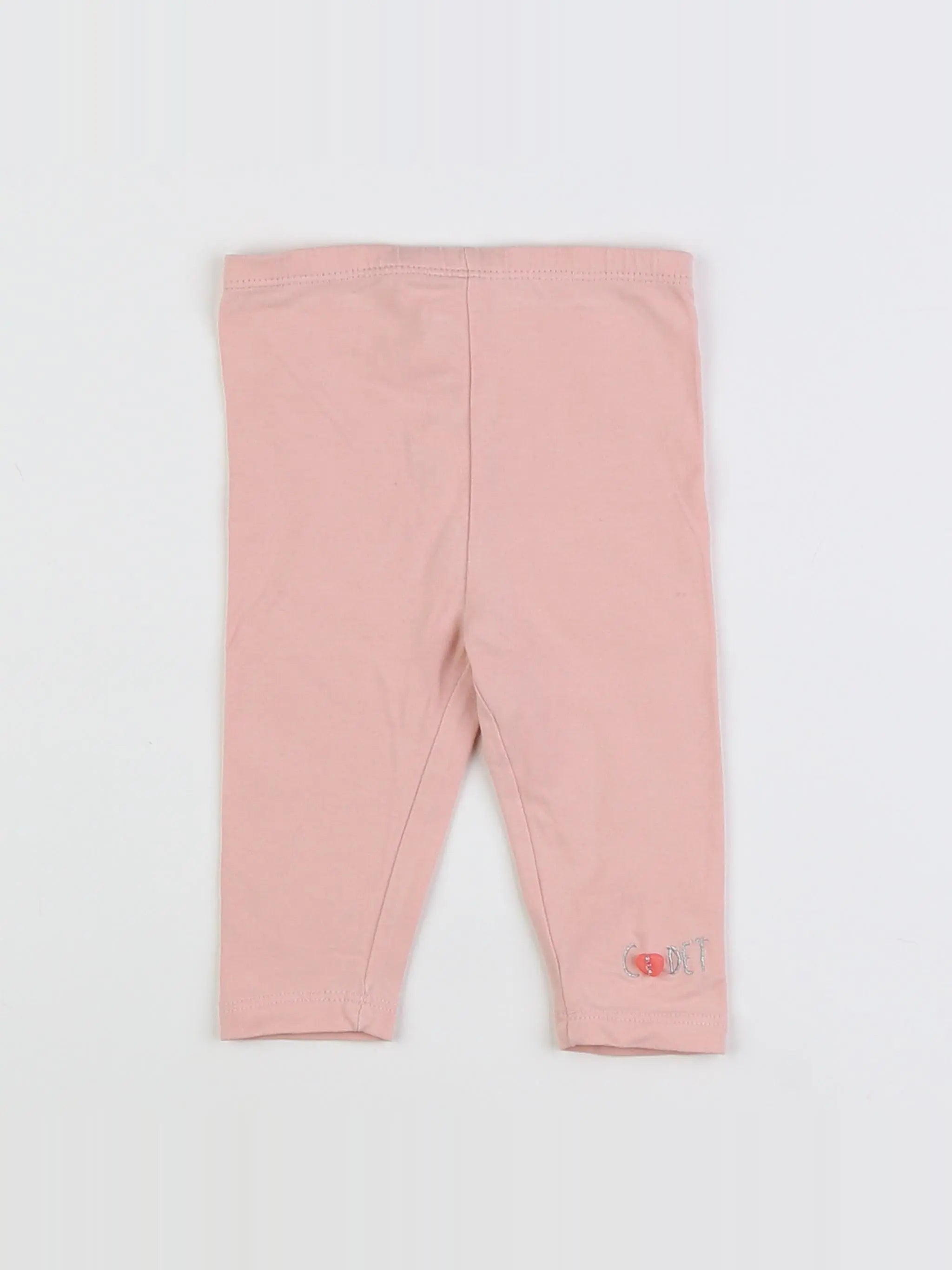 Cadet Rousselle - legging rose - 6 mois