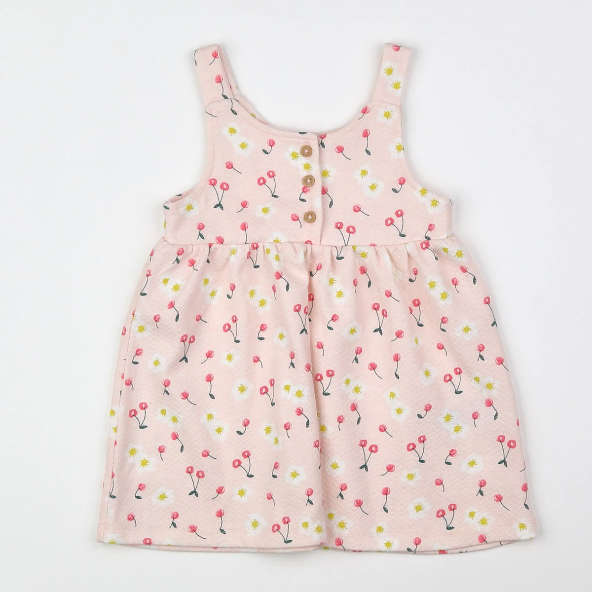 Vertbaudet - robe multicolore - 18 mois