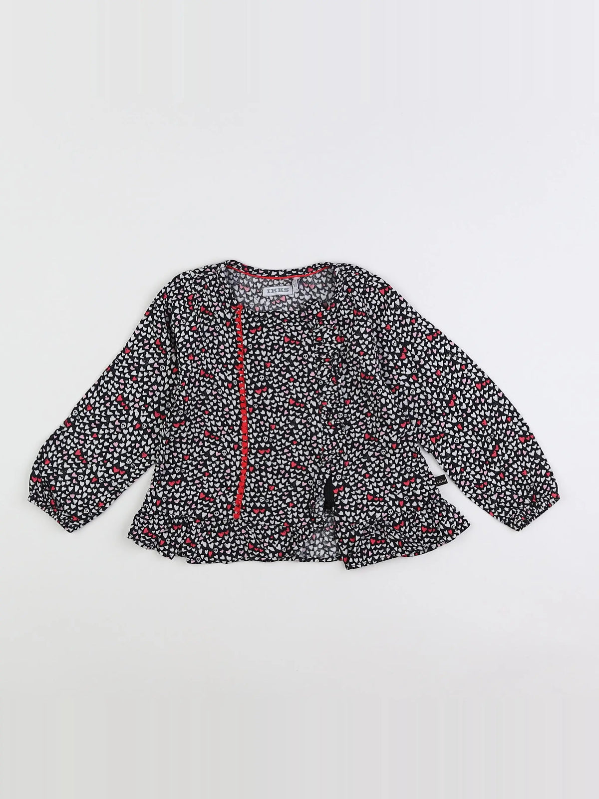 IKKS - blouse noir - 6 mois