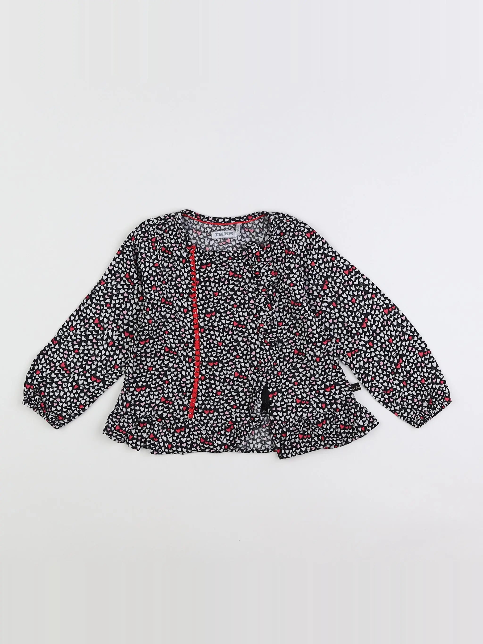 IKKS - blouse noir - 6 mois