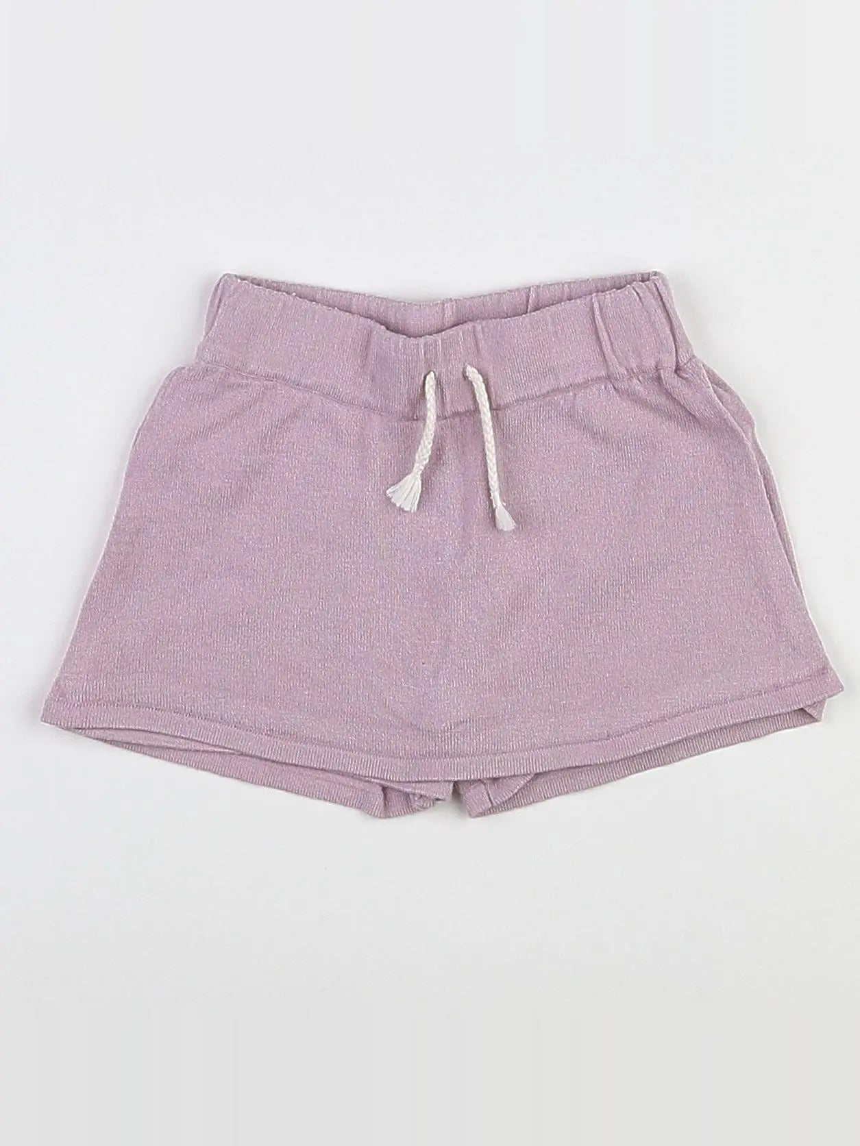Zara - jupe short violet - 12/18 mois