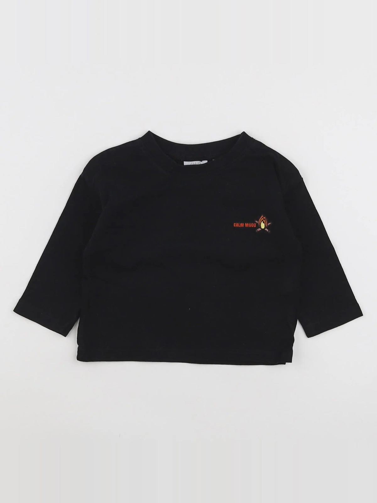 Zara - tee-shirt noir - 3/6 mois