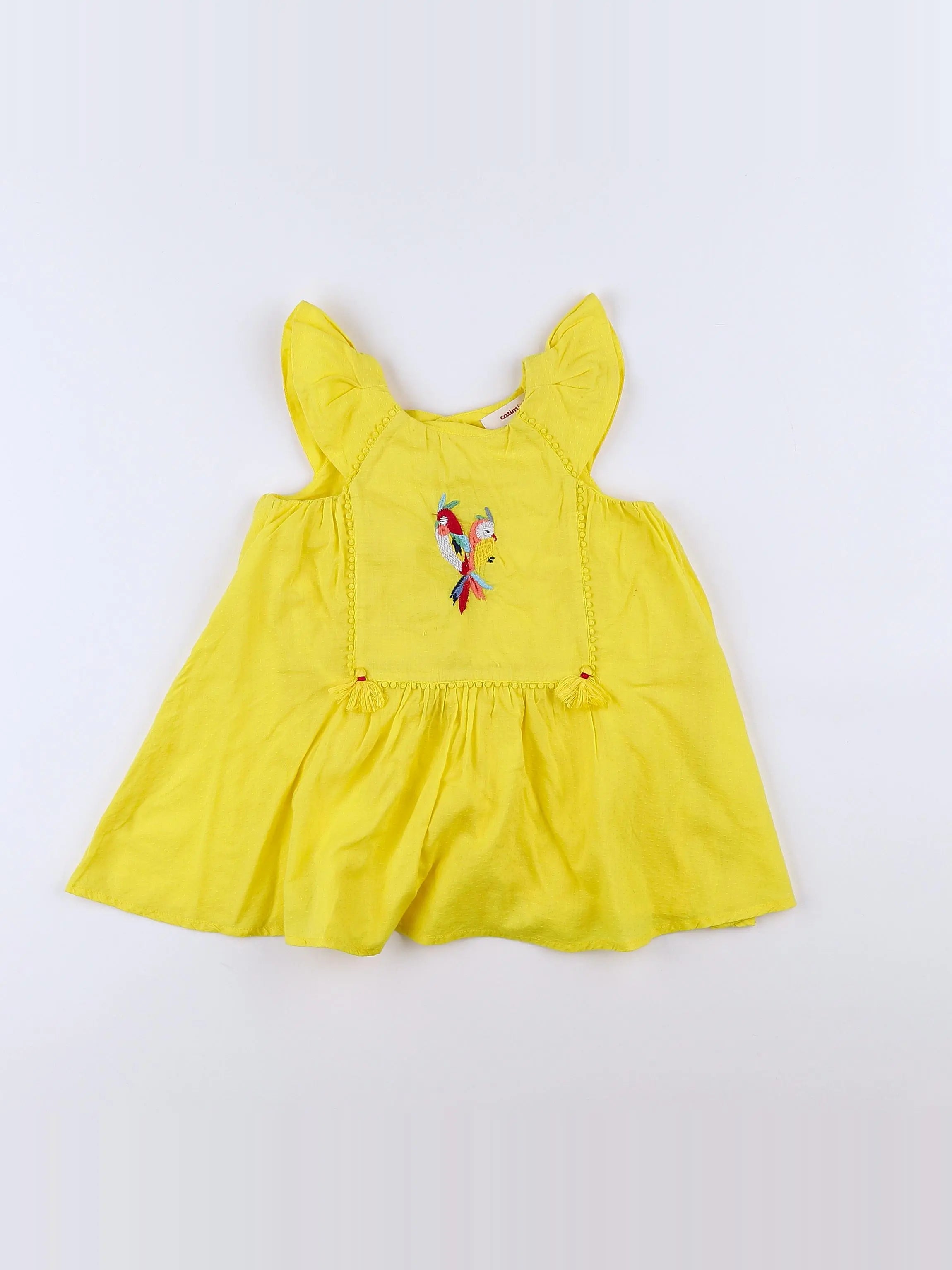 Catimini - robe jaune - 18 mois