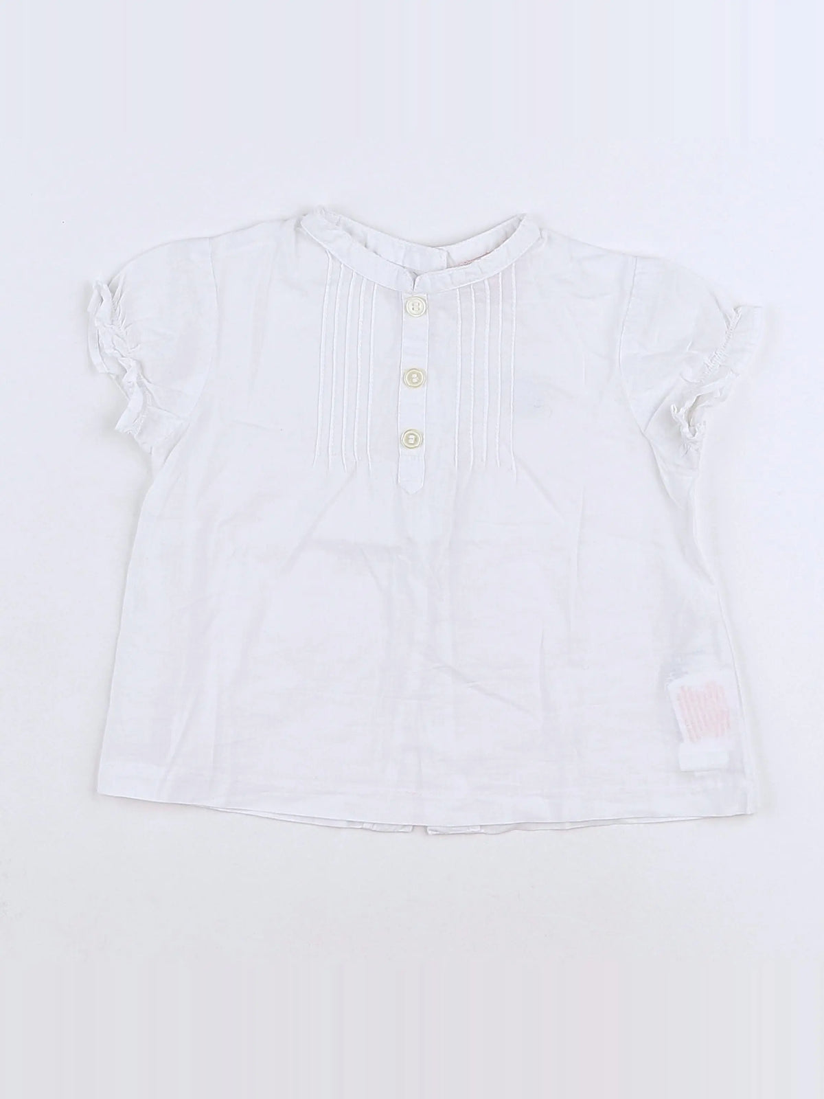 Gocco - blouse blanc - 9/12 mois