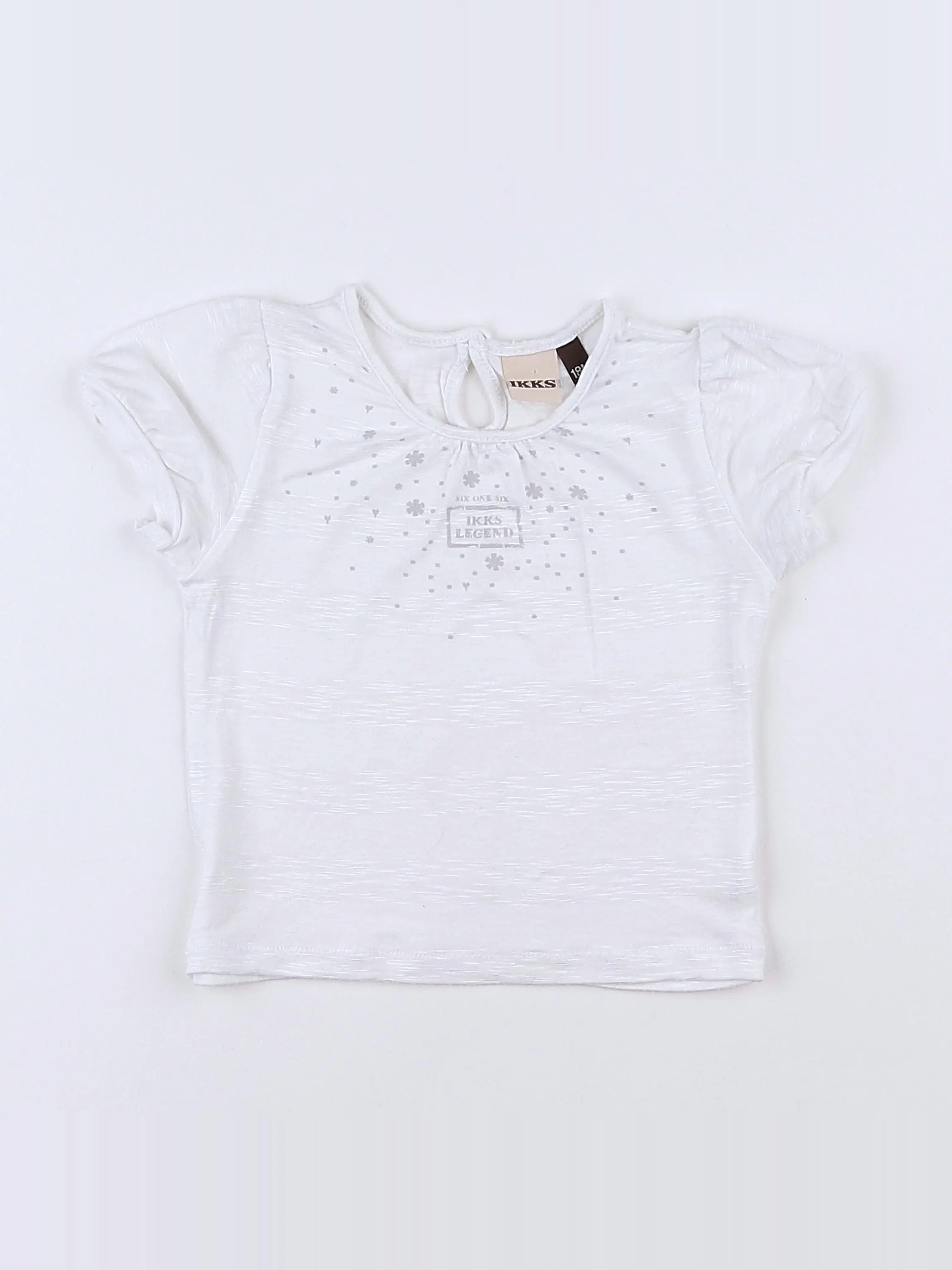 IKKS - tee-shirt blanc - 18 mois