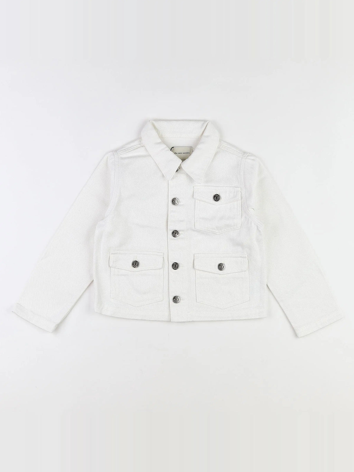 The new society - veste blanc (état neuf) - 8 ans