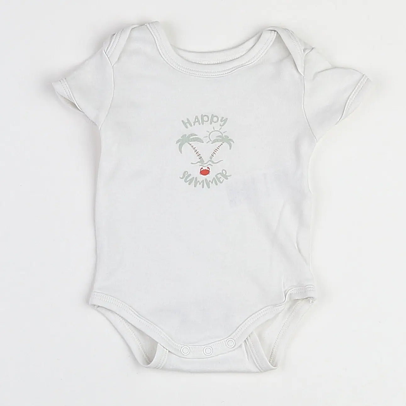 Vertbaudet - body blanc - 3 mois