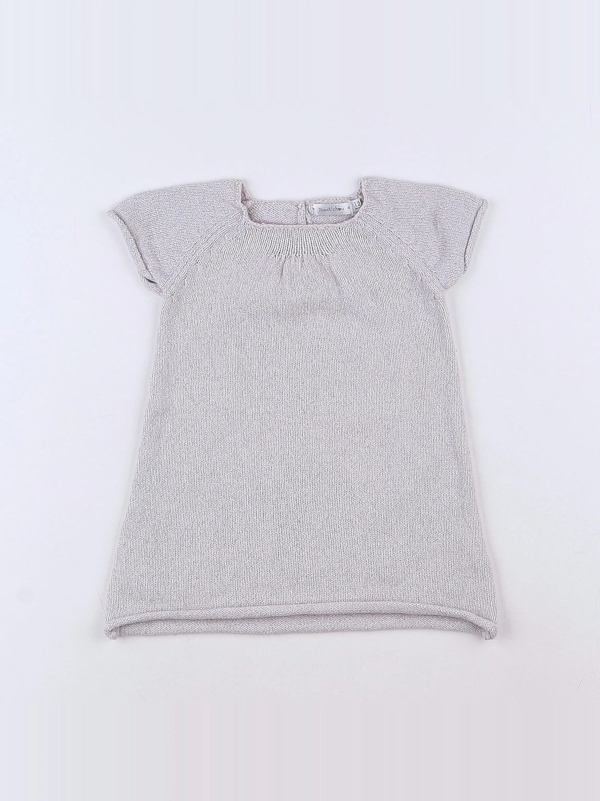 Boutchou - robe gris, argent - 12 mois
